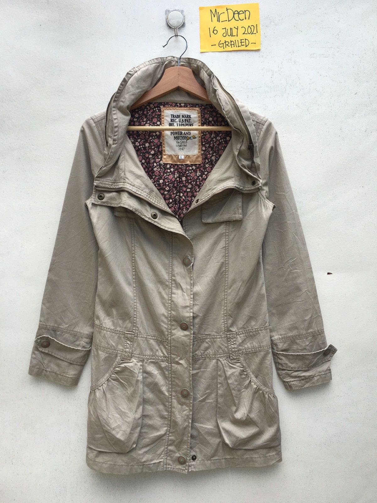 Von Dutch Rare Von Dutch Cotton Hooded Jacket Size S / US 4 / IT 40 - 1 Thumbnail
