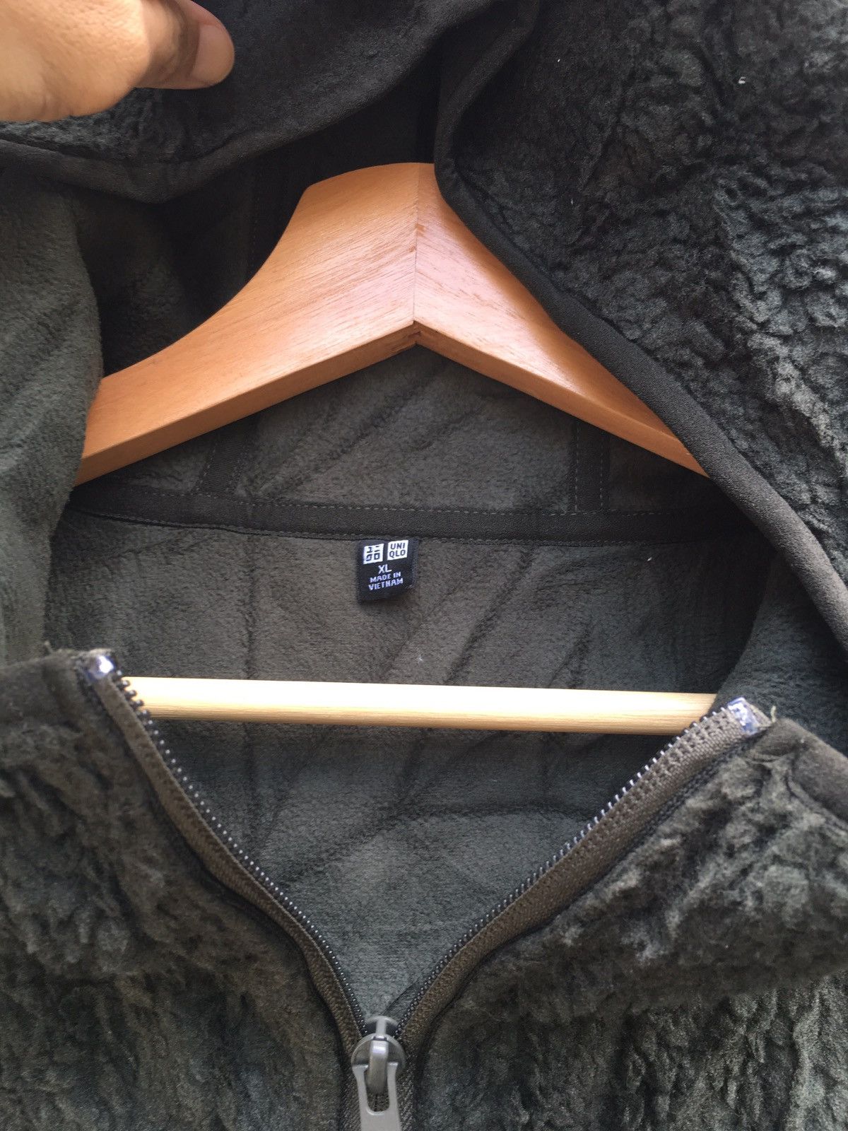 Japanese Brand Uniqlo Winter Jacket Hoodie Fleece Inside Size US L / EU 52-54 / 3 - 5 Thumbnail