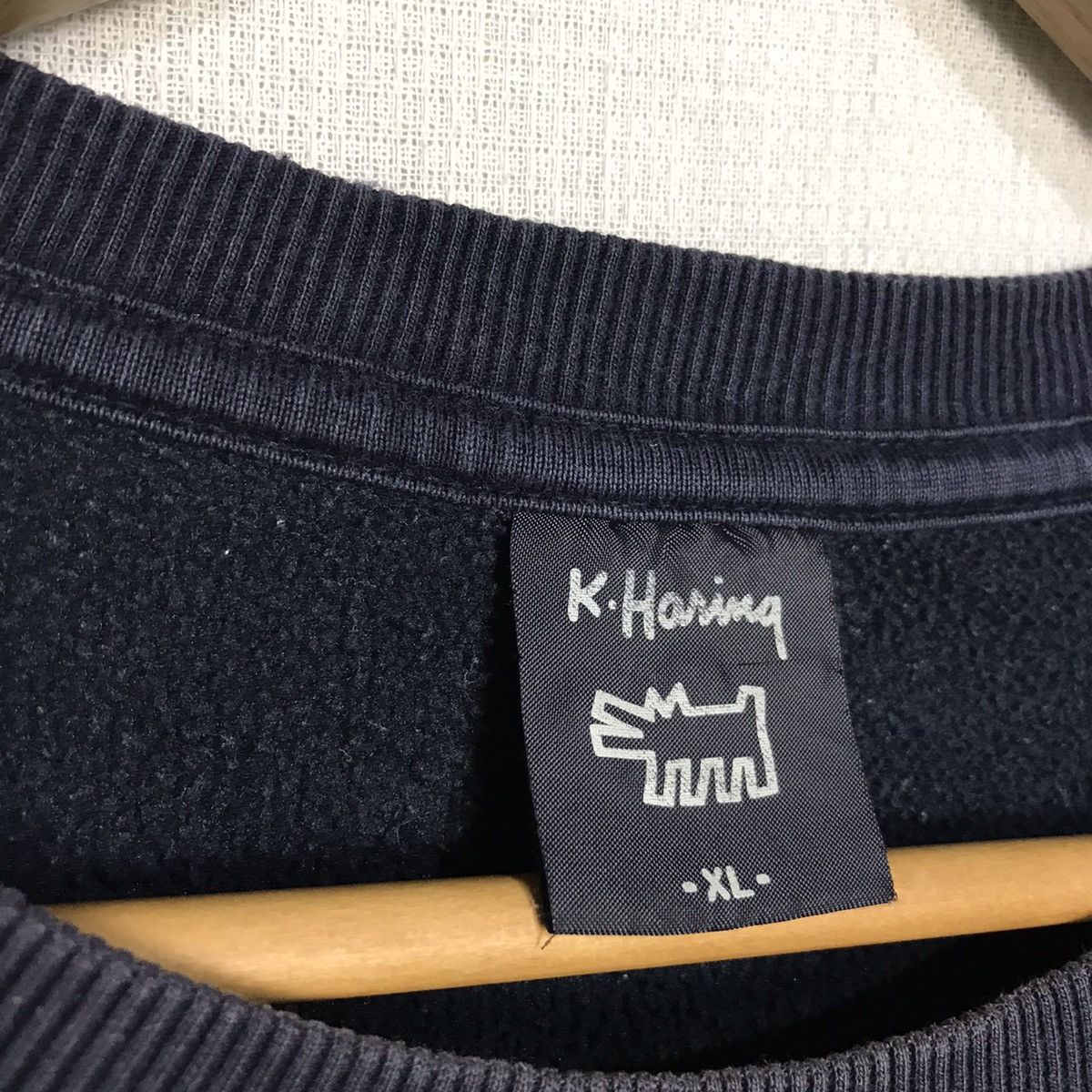 Uniqlo Keith haring Crewneck Sweatshirt Size US XL / EU 56 / 4 - 5 Thumbnail