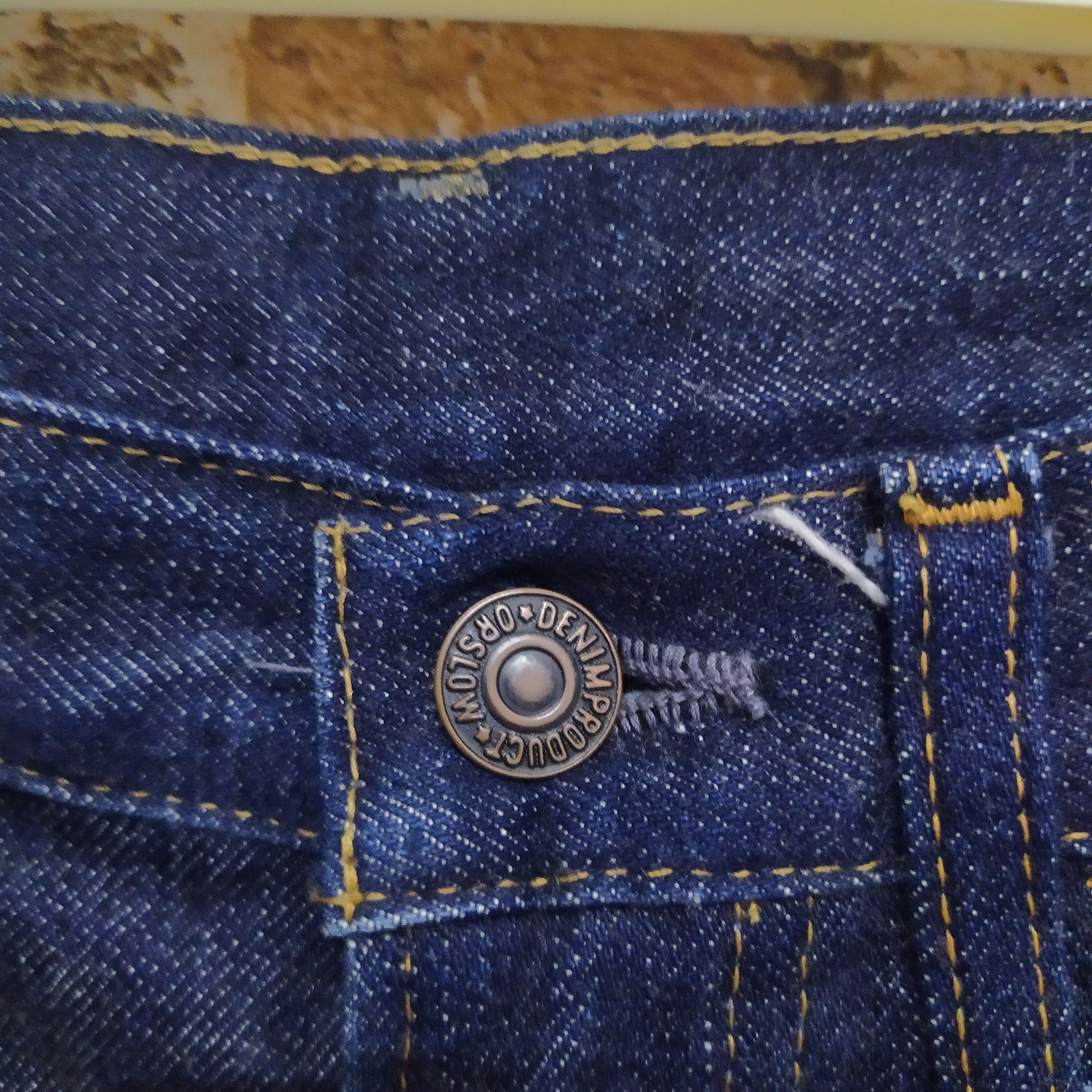 Orslow ORSLOW DENIM ORANGE TAB (D16) W28 Size US 28 / EU 44 - 6 Thumbnail
