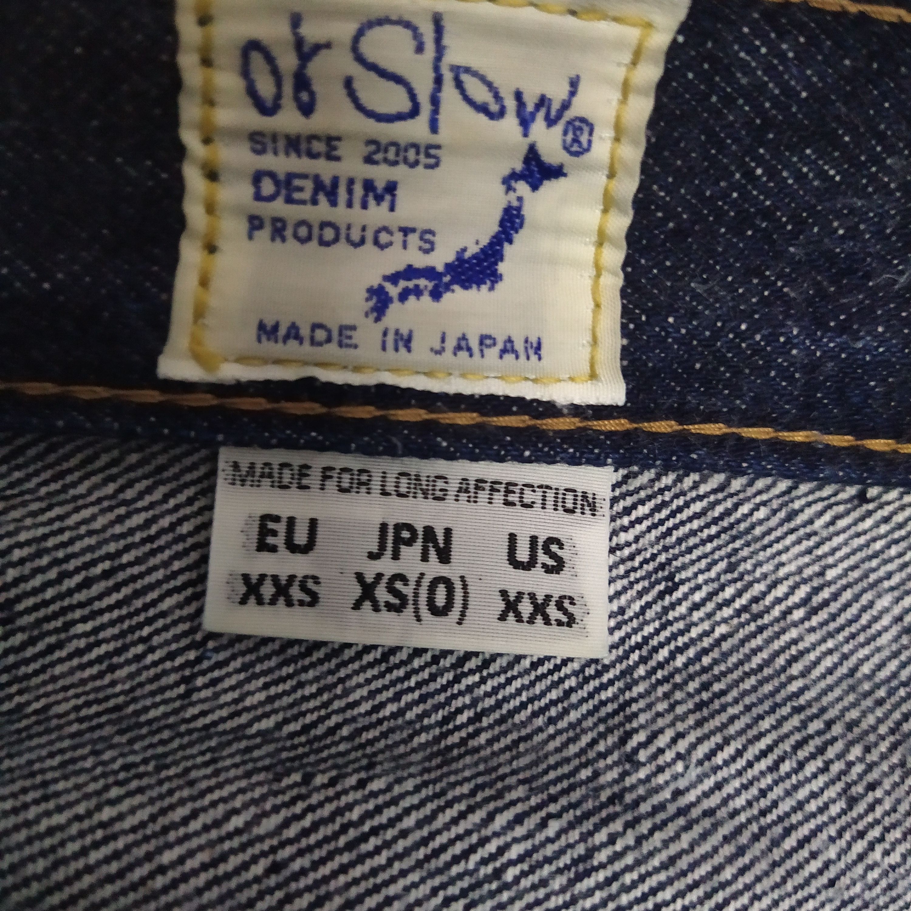 Orslow ORSLOW DENIM ORANGE TAB (D16) W28 Size US 28 / EU 44 - 8 Thumbnail