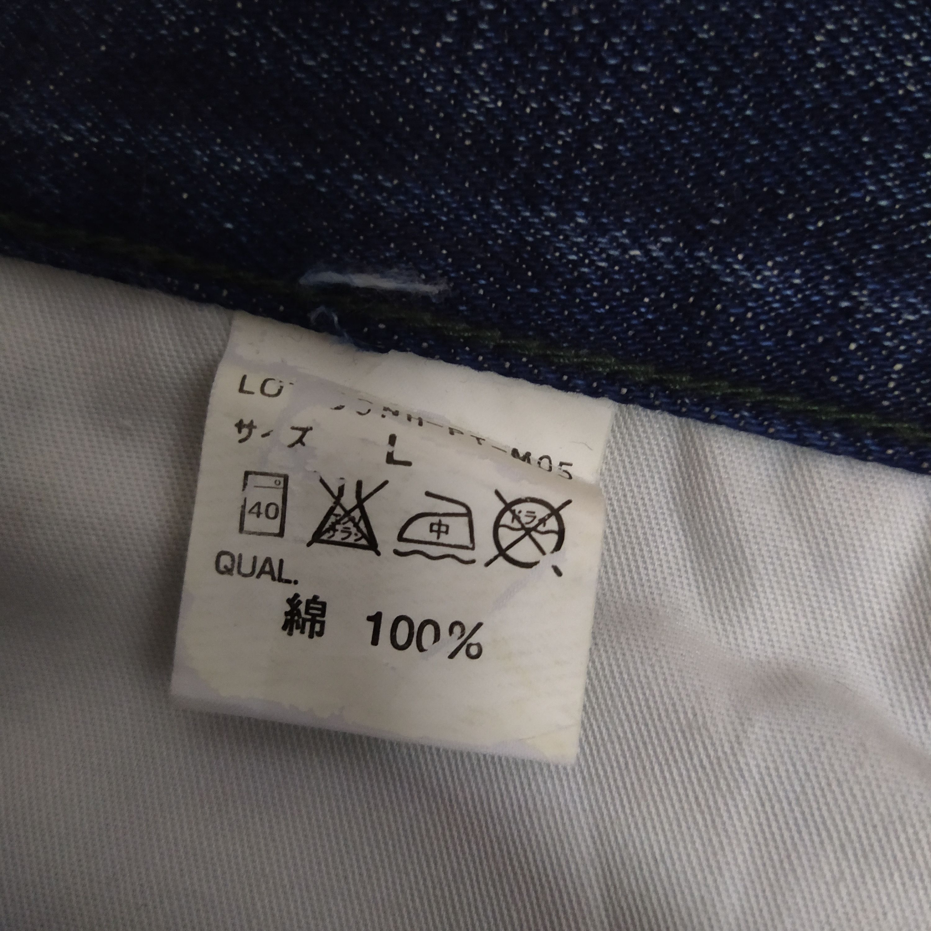 Neighborhood 2002 NEIGHBORHOOD NBHD DISTRESSED DENIM (D19) Size US 36 / EU 52 - 9 Thumbnail
