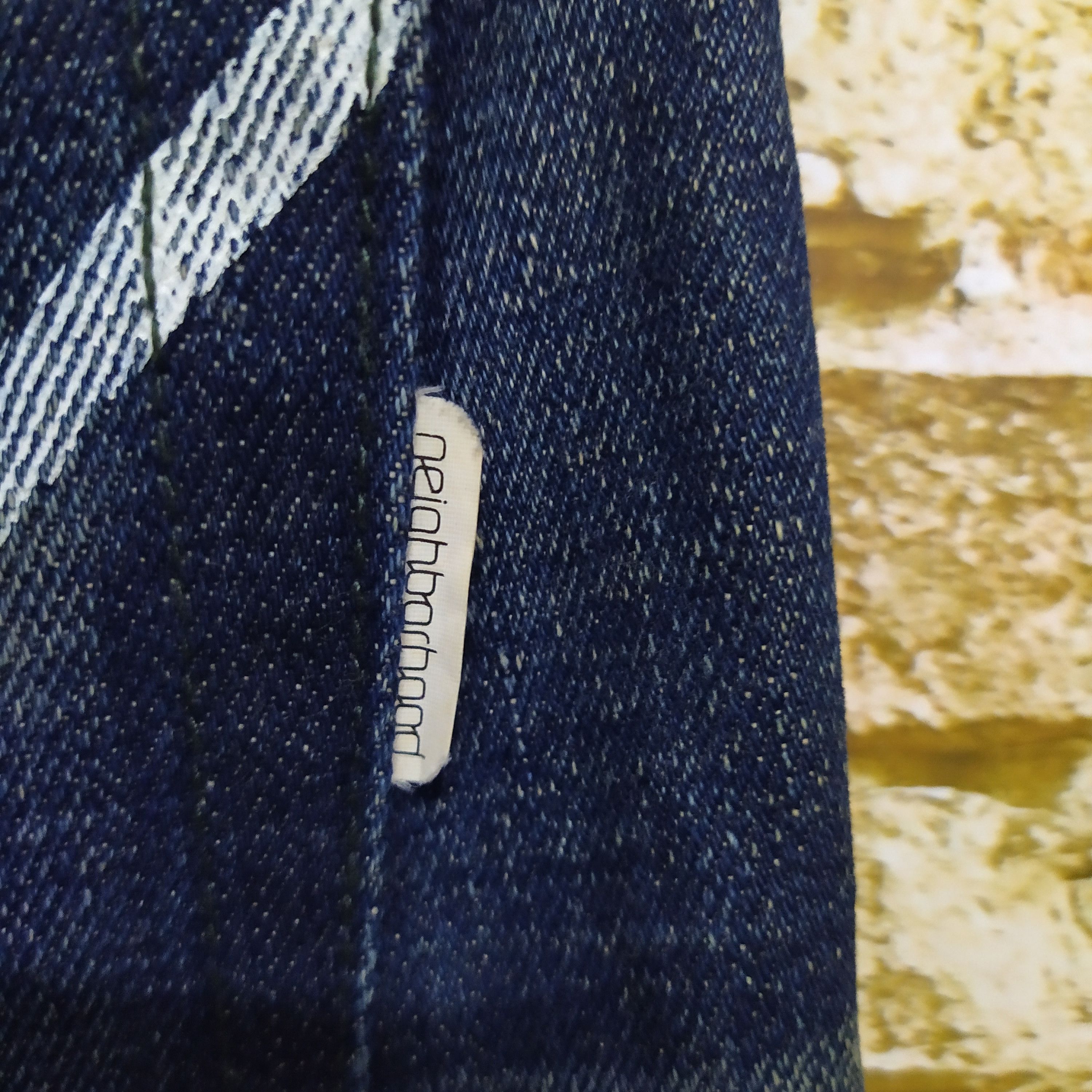 Neighborhood 2002 NEIGHBORHOOD NBHD DISTRESSED DENIM (D19) Size US 36 / EU 52 - 3 Thumbnail