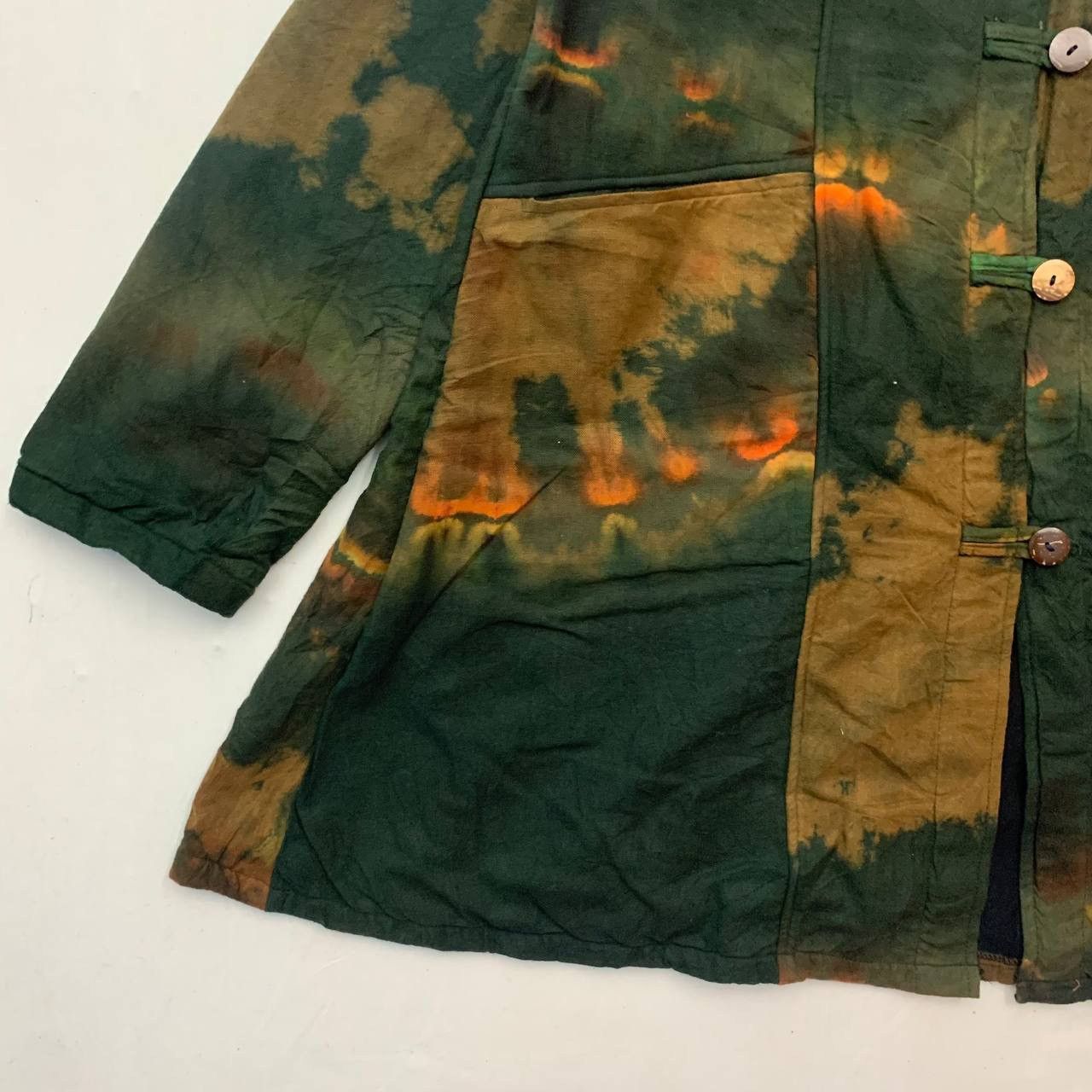 Other Vintage Unbranded Tie Dye Button Ups Jacket Size US L / EU 52-54 / 3 - 3 Thumbnail