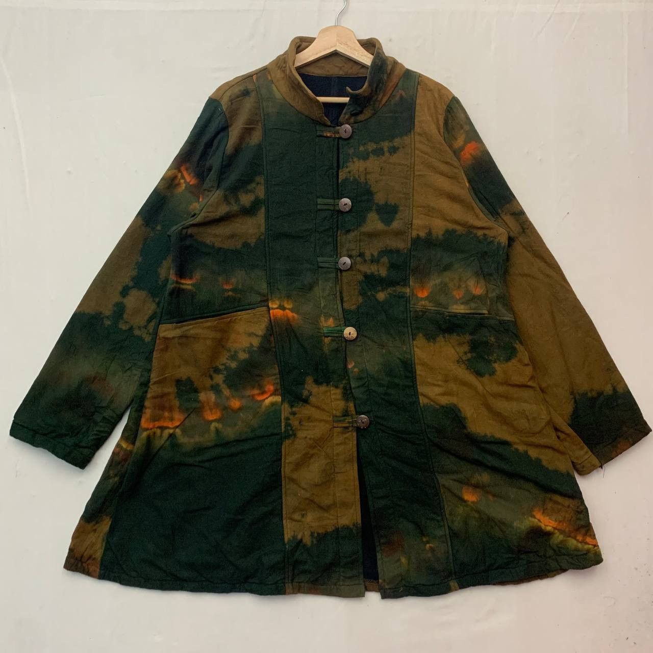 Other Vintage Unbranded Tie Dye Button Ups Jacket Size US L / EU 52-54 / 3 - 1 Thumbnail