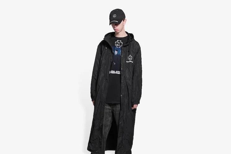 Balenciaga Balenciaga rammstein raincoat limited edition Grailed