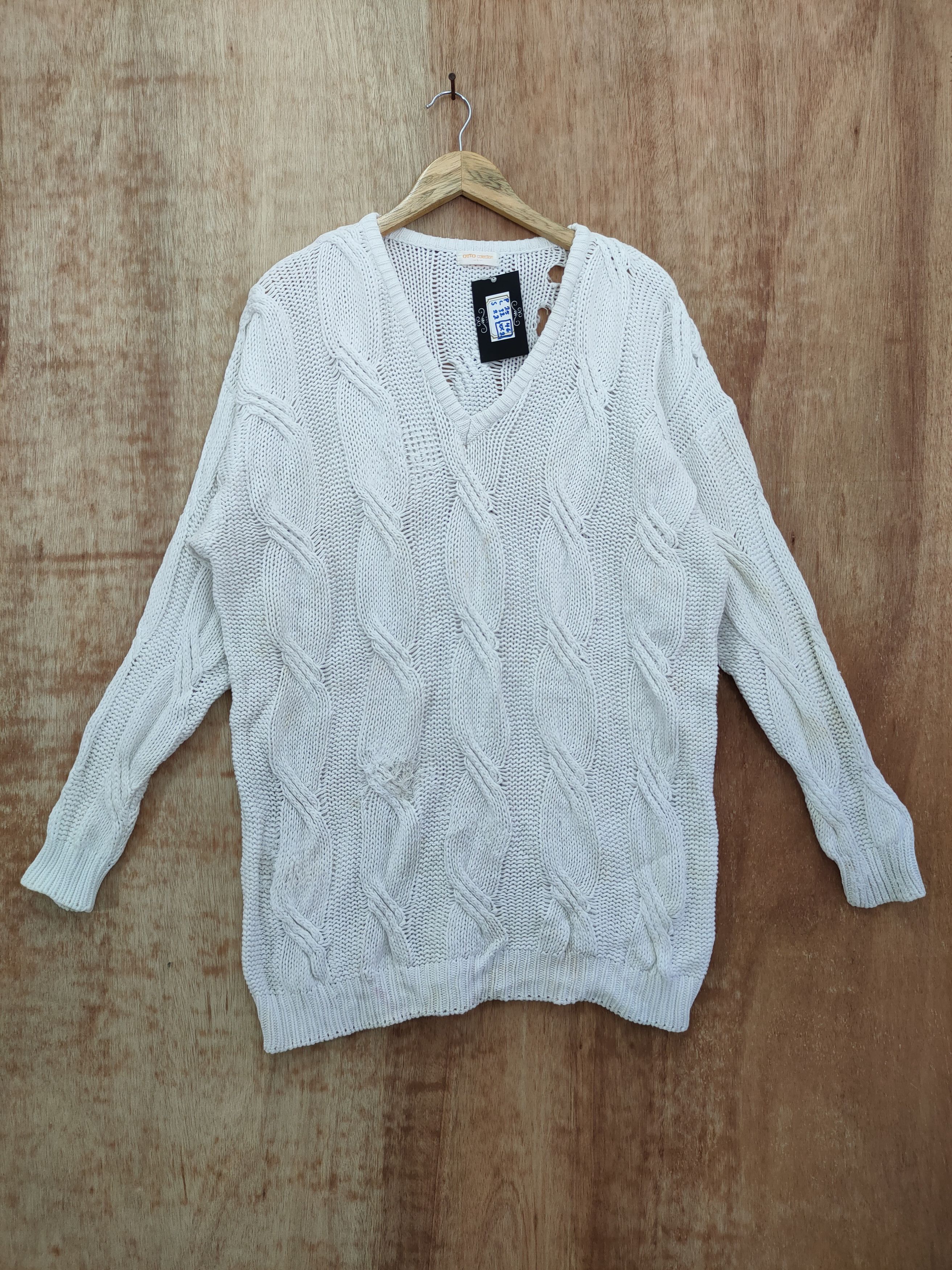 Japanese Brand Japan distressed thrashed knitwear streetwear #46-XX2 Size US XL / EU 56 / 4 - 1 Thumbnail