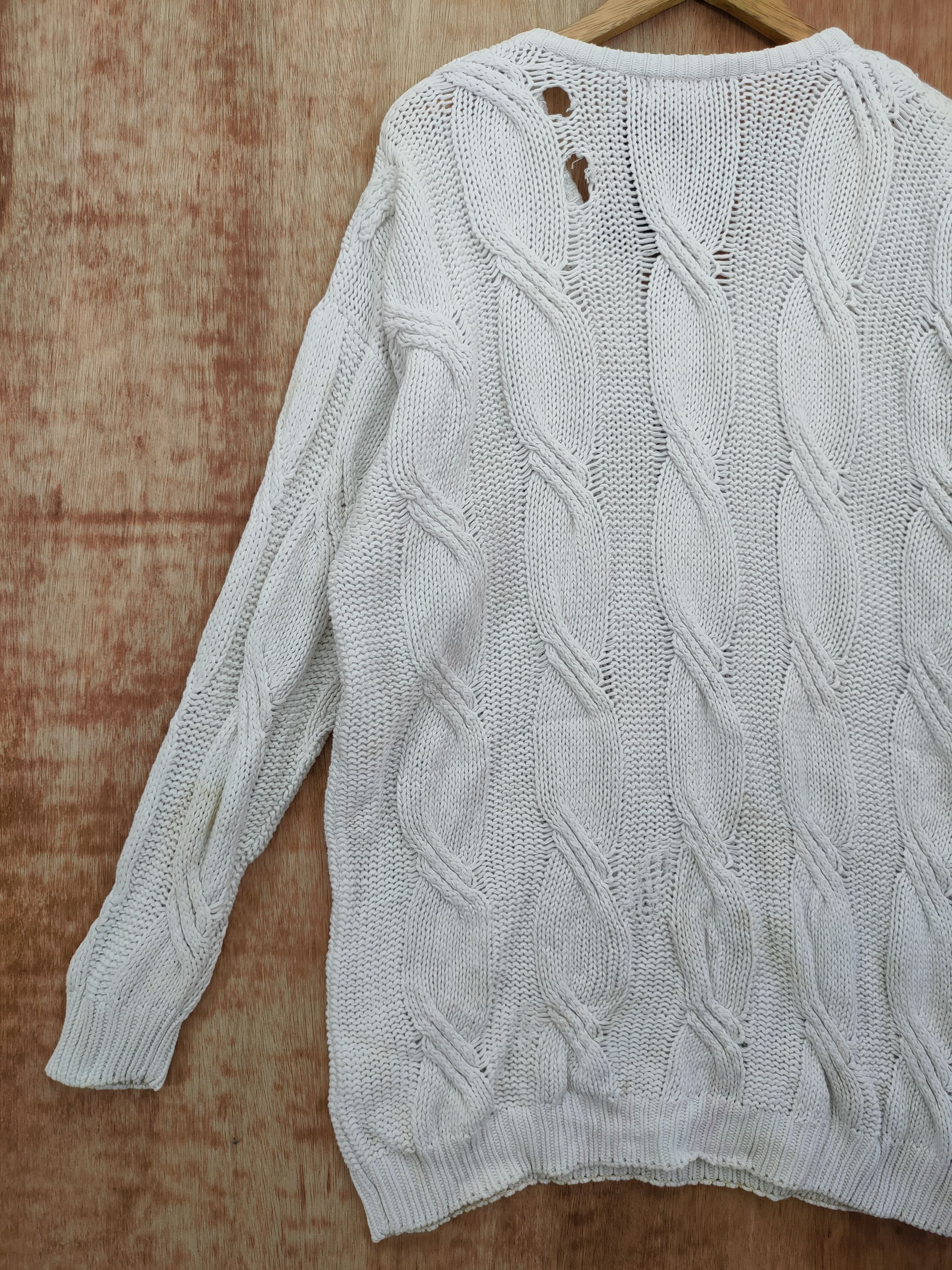 Japanese Brand Japan distressed thrashed knitwear streetwear #46-XX2 Size US XL / EU 56 / 4 - 8 Thumbnail
