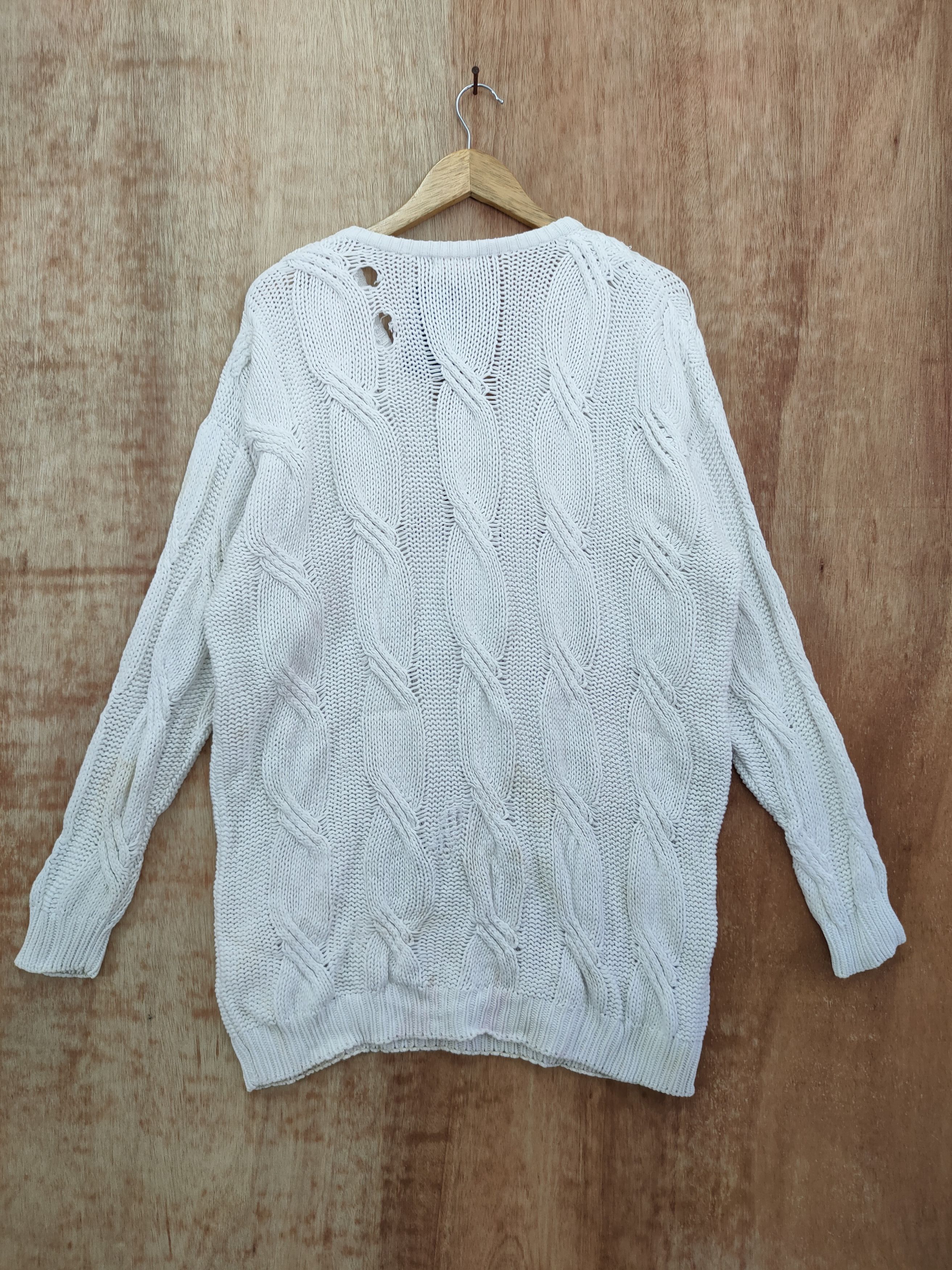 Japanese Brand Japan distressed thrashed knitwear streetwear #46-XX2 Size US XL / EU 56 / 4 - 7 Thumbnail