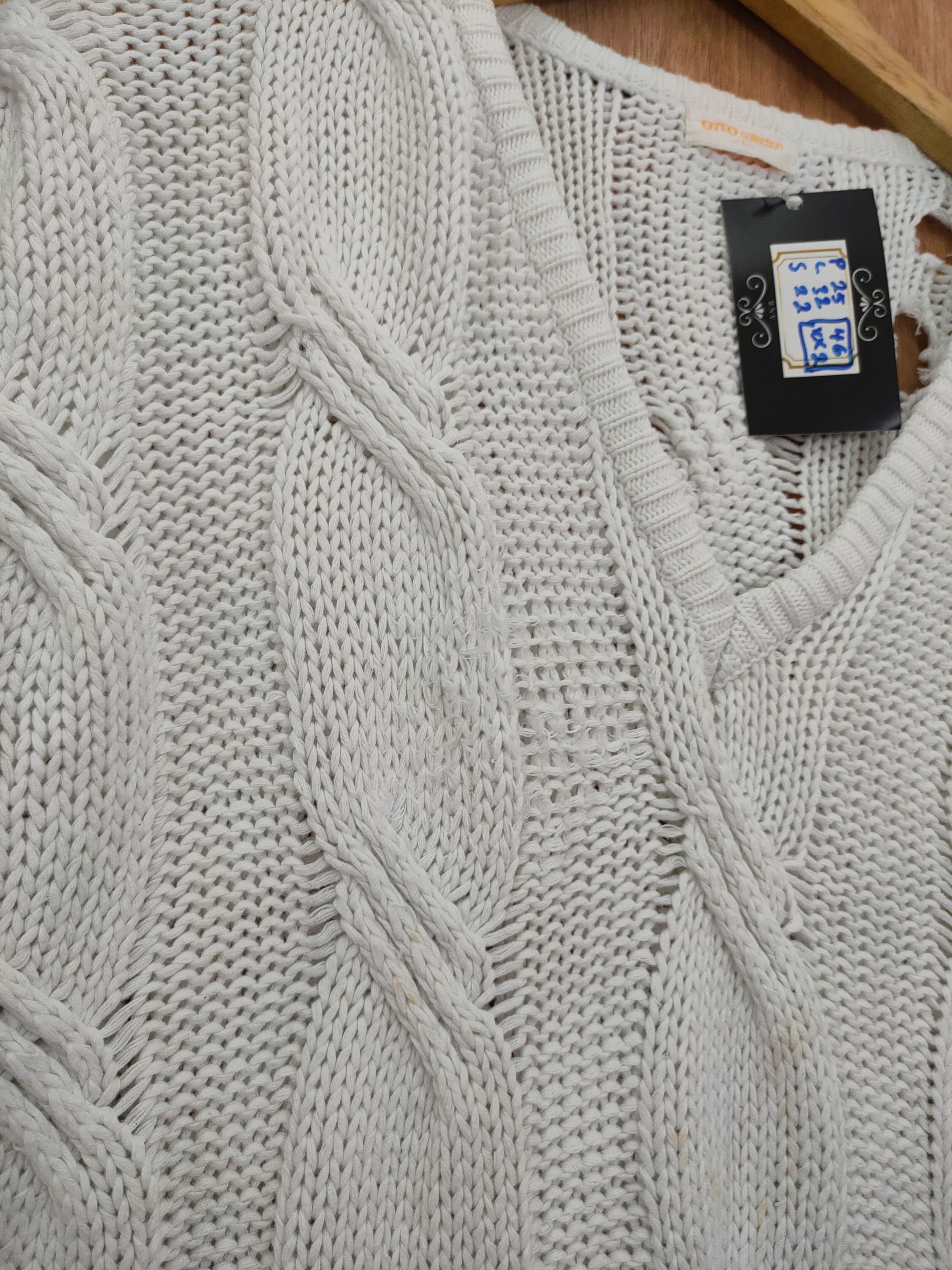 Japanese Brand Japan distressed thrashed knitwear streetwear #46-XX2 Size US XL / EU 56 / 4 - 6 Thumbnail