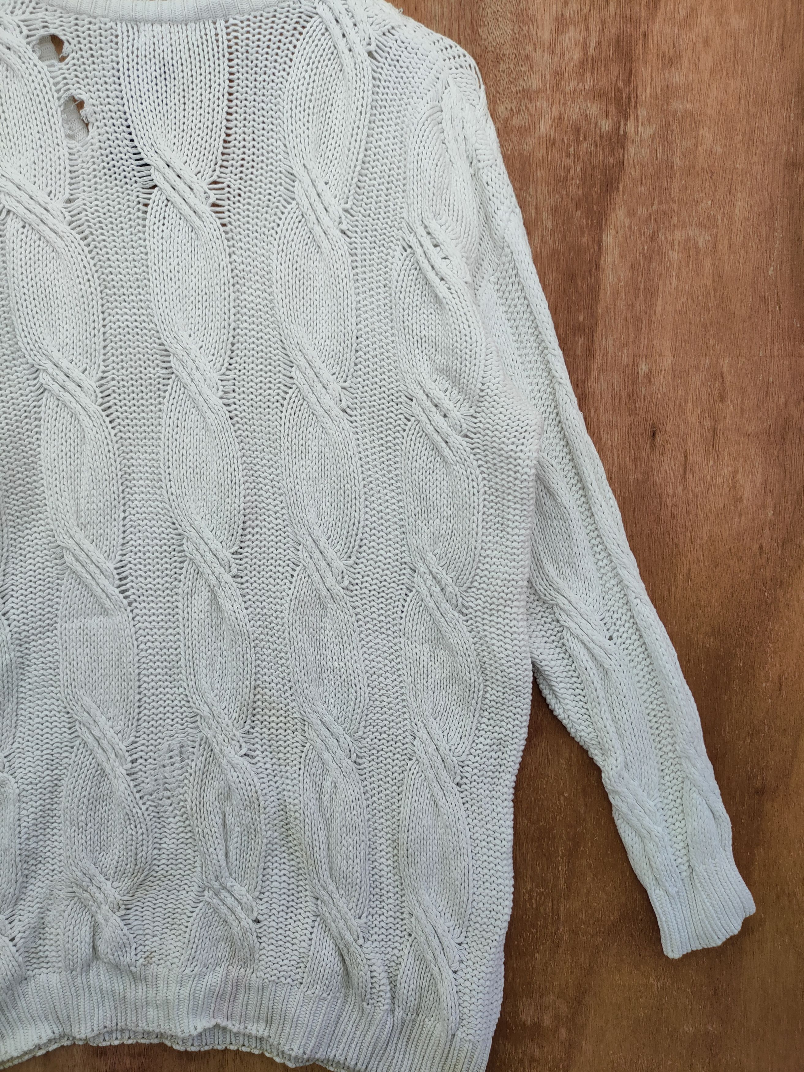 Japanese Brand Japan distressed thrashed knitwear streetwear #46-XX2 Size US XL / EU 56 / 4 - 9 Thumbnail