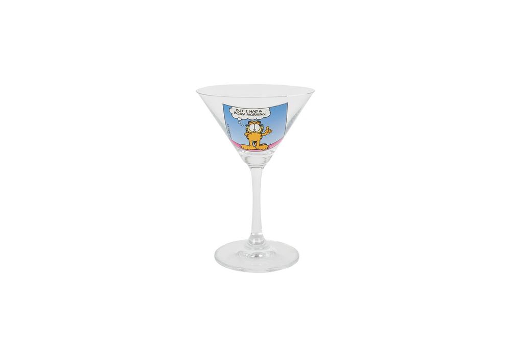 Palace Garfield Martini Glass Clear/Blue - FW21 - US