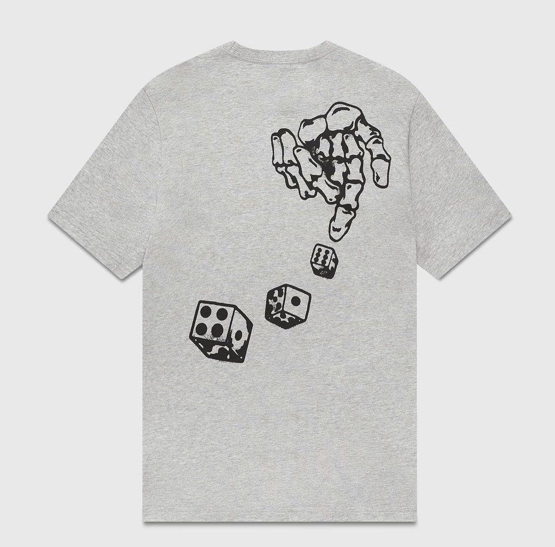 Drake × October's Very Own OVO SKULL DICE HANDS T-SHIRT GREY Size US L / EU 52-54 / 3 - 2 Thumbnail