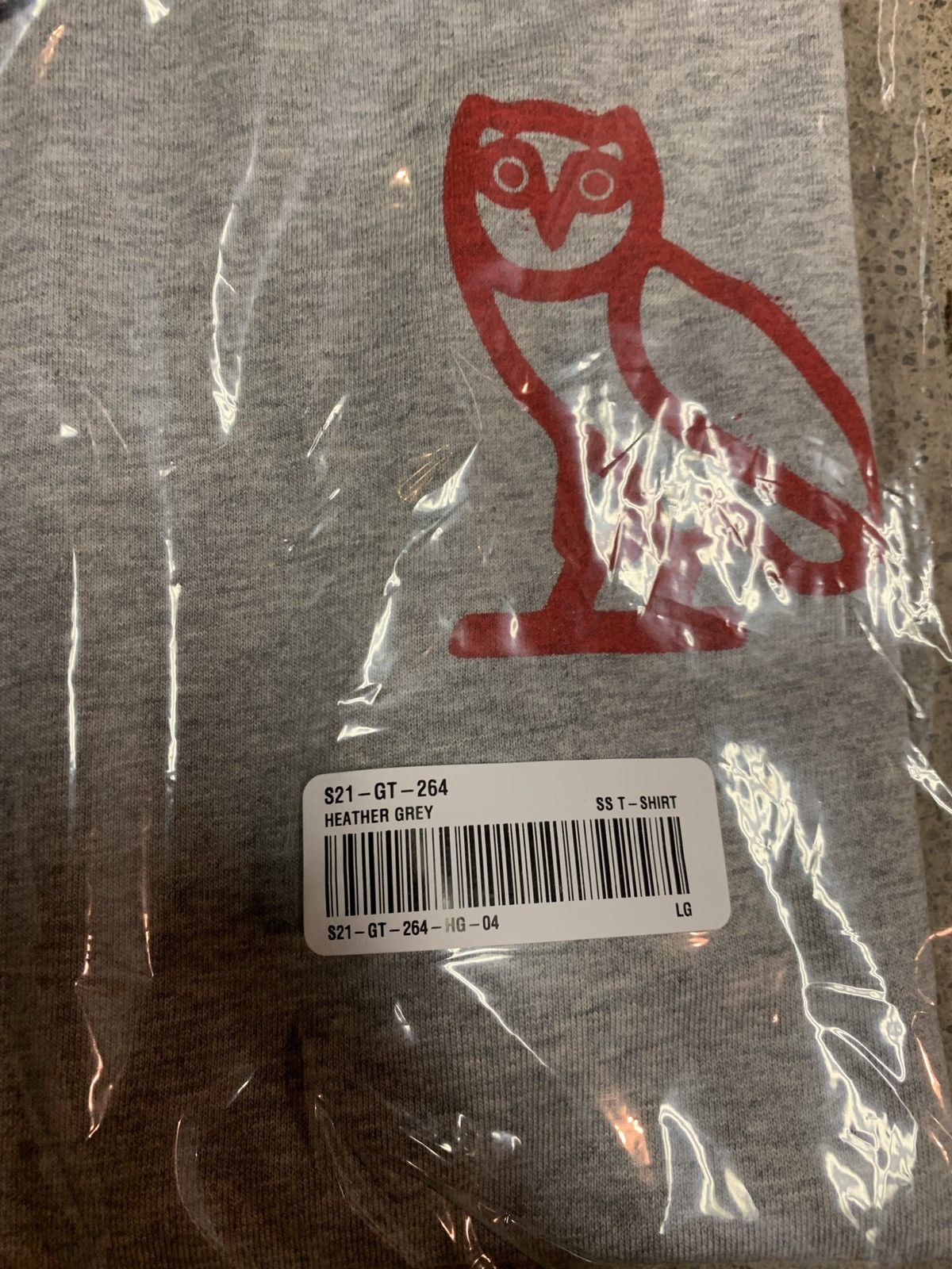 Drake × October's Very Own OVO SKULL DICE HANDS T-SHIRT GREY Size US L / EU 52-54 / 3 - 6 Thumbnail