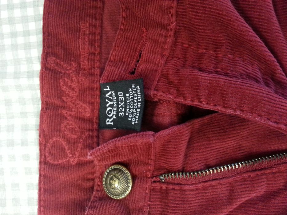 Other Red Corduroy Pants | Grailed