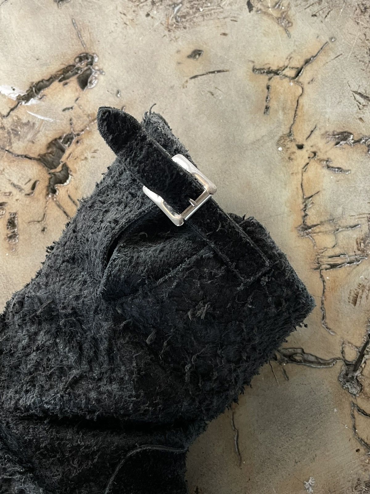 Undercover AW06 Burnt Suede Engineer Boots Size US 8.5 / EU 41-42 - 3 Thumbnail