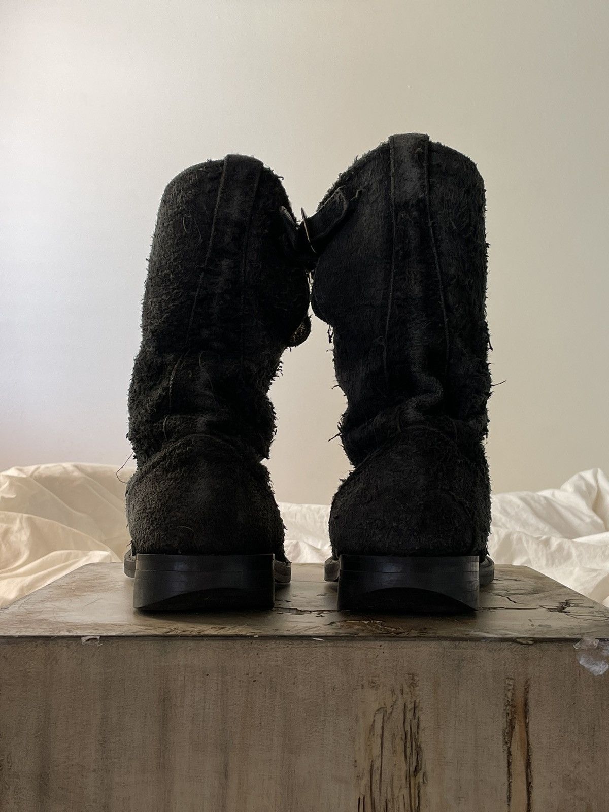 Undercover AW06 Burnt Suede Engineer Boots Size US 8.5 / EU 41-42 - 6 Thumbnail