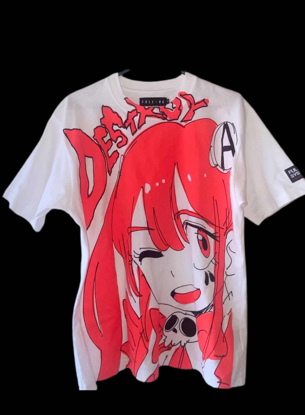 Japanese Brand Jun Inagawa Anime Destroy Shirt | Grailed