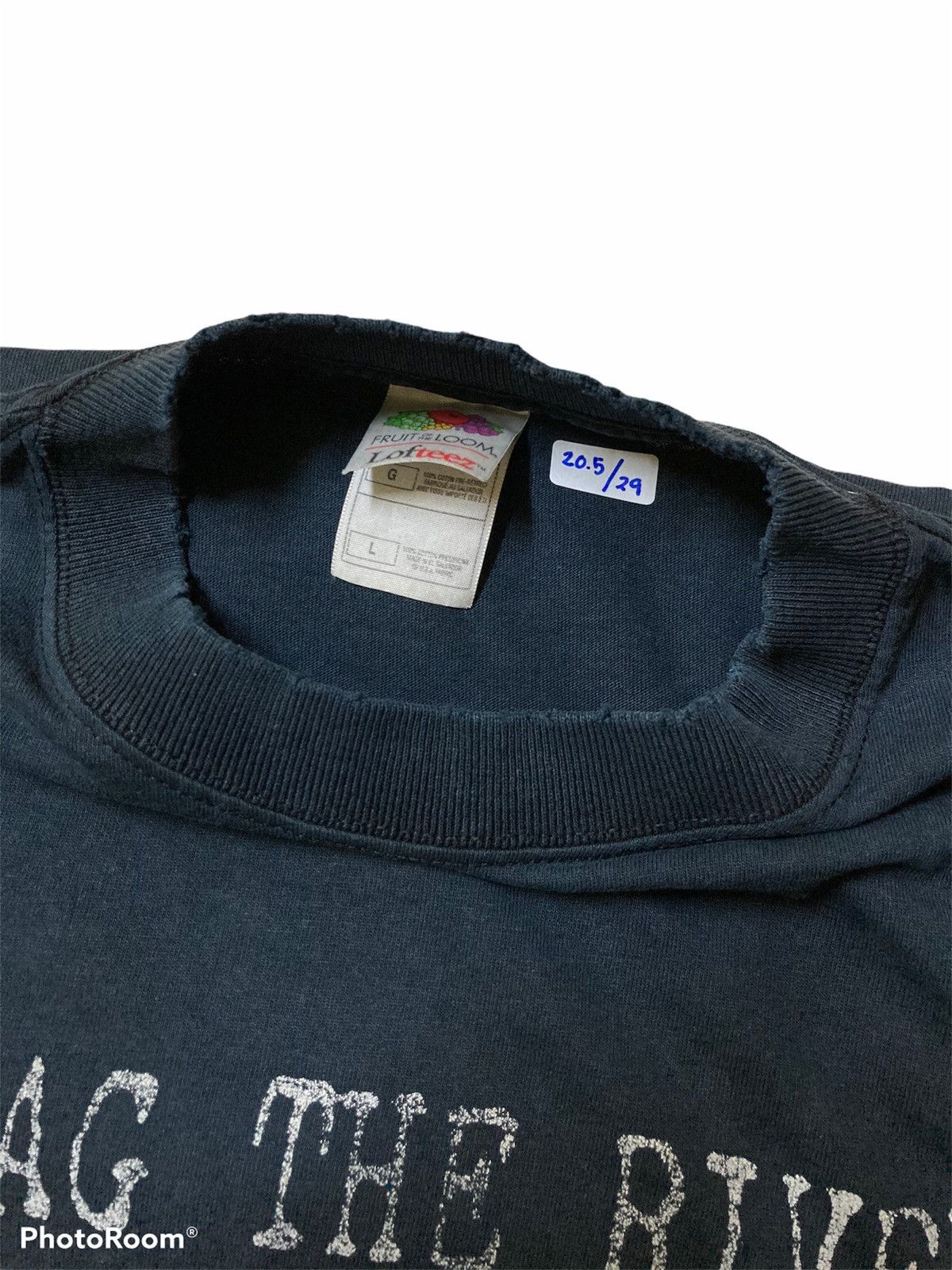 Band Tees Vintage distressed Drag The River band tee Size US L / EU 52-54 / 3 - 10 Thumbnail