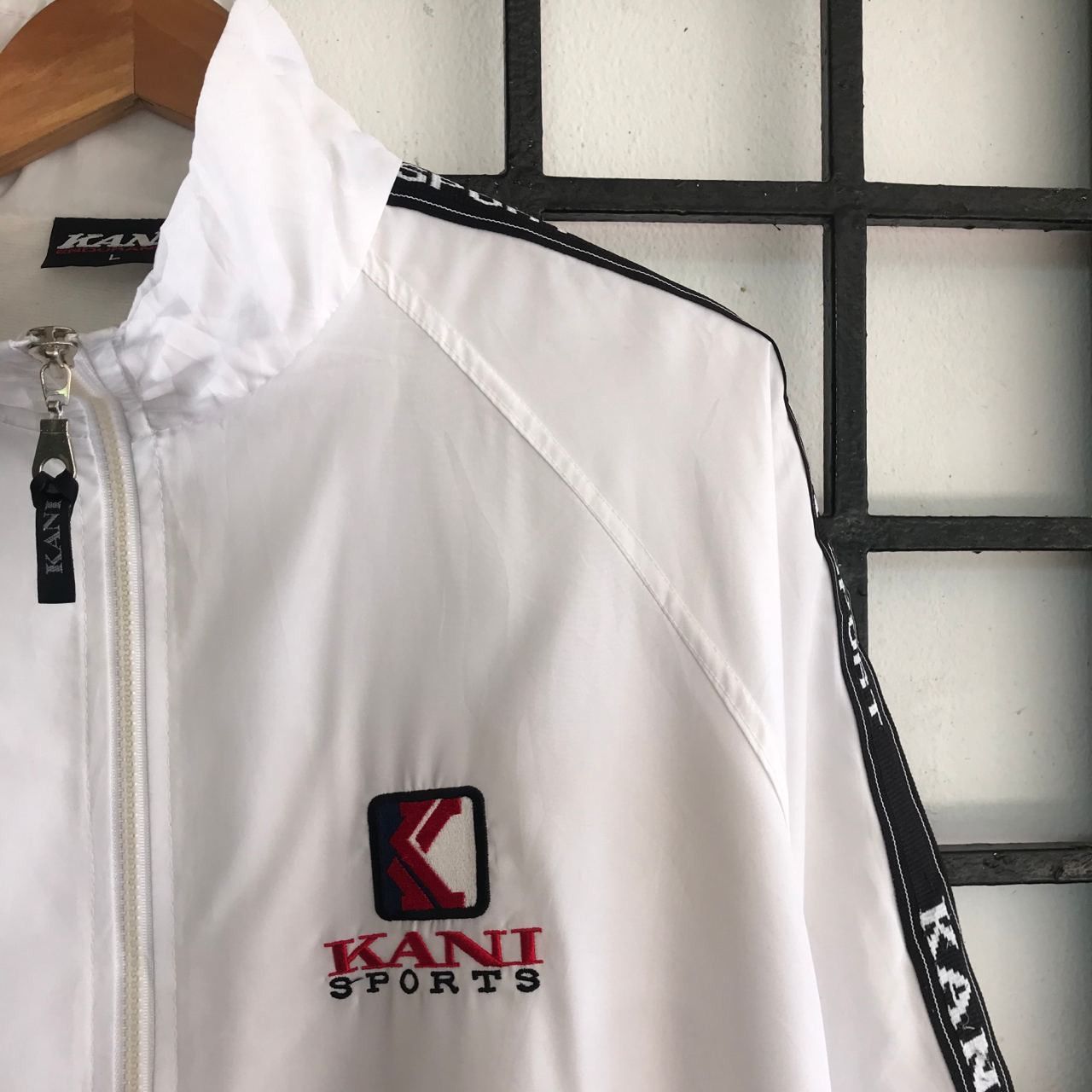 Karl Kani 🔥KANI SPORT Embroidery Big Logo Design Windbreaker Jacket Size US L / EU 52-54 / 3 - 4 Thumbnail
