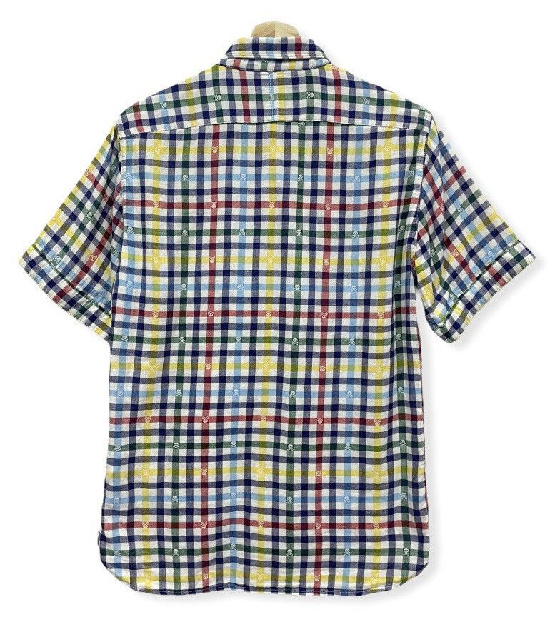 Beams Plus DOPE! BEAMS HEART All Over Skull Multicolor Checkered Shirt Size US S / EU 44-46 / 1 - 5 Thumbnail