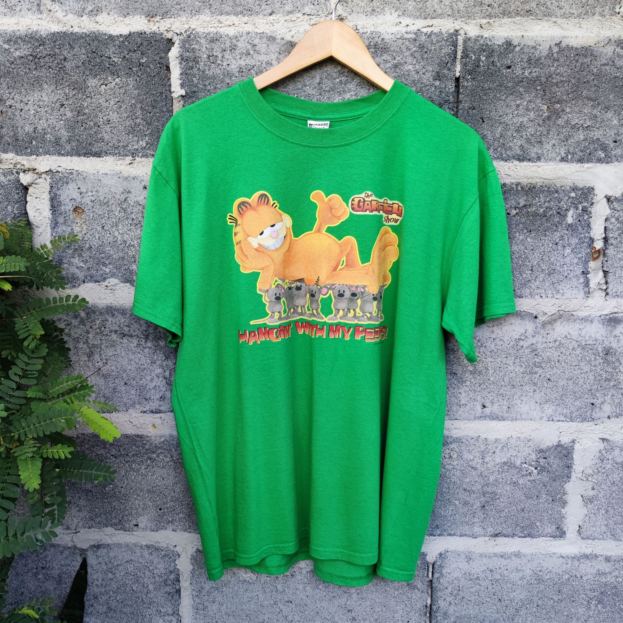 Vintage Vintage Y2K Gafield Hangin' Wiht My Peeps Graphic T-shirt Size US L / EU 52-54 / 3 - 1 Thumbnail
