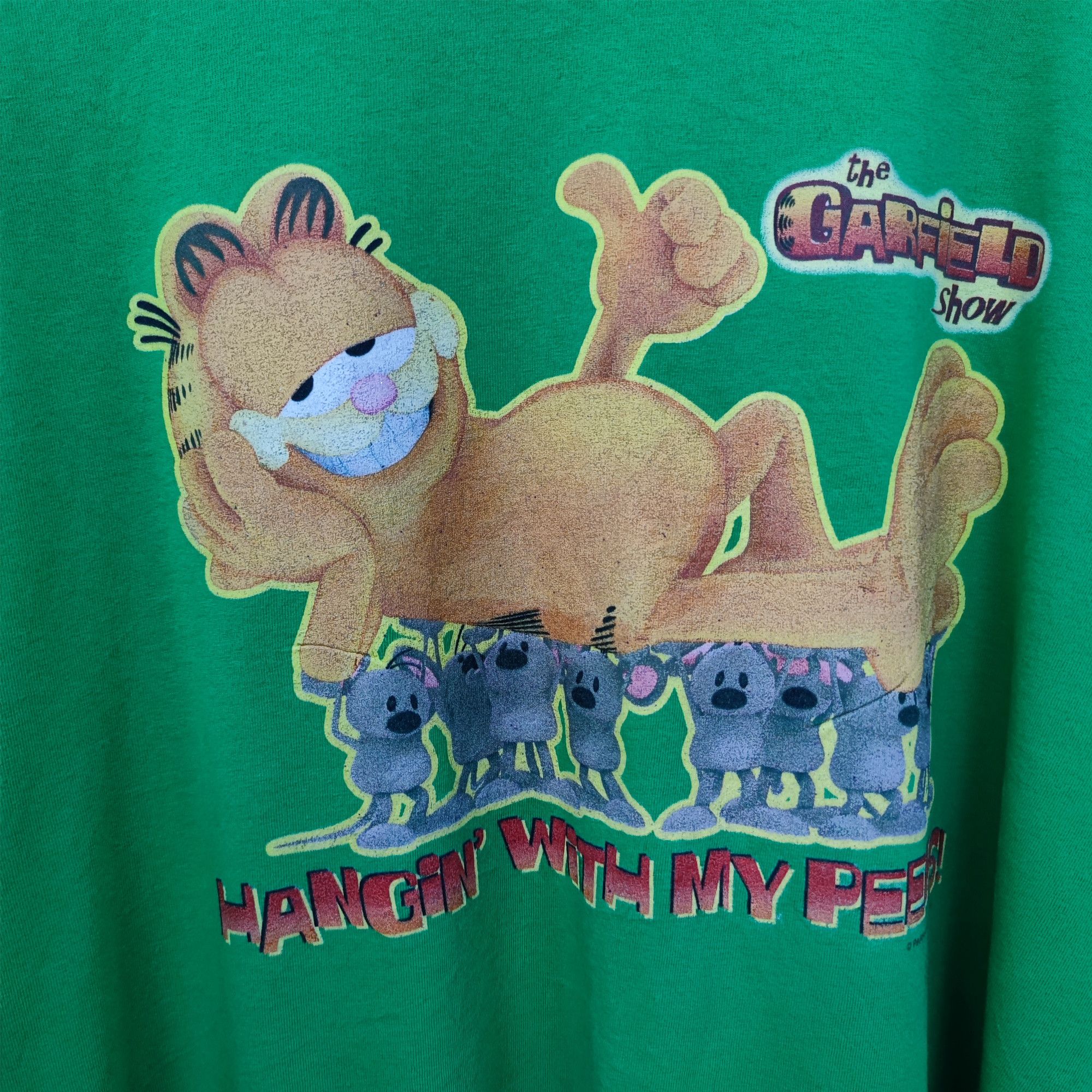 Vintage Vintage Y2K Gafield Hangin' Wiht My Peeps Graphic T-shirt Size US L / EU 52-54 / 3 - 3 Thumbnail