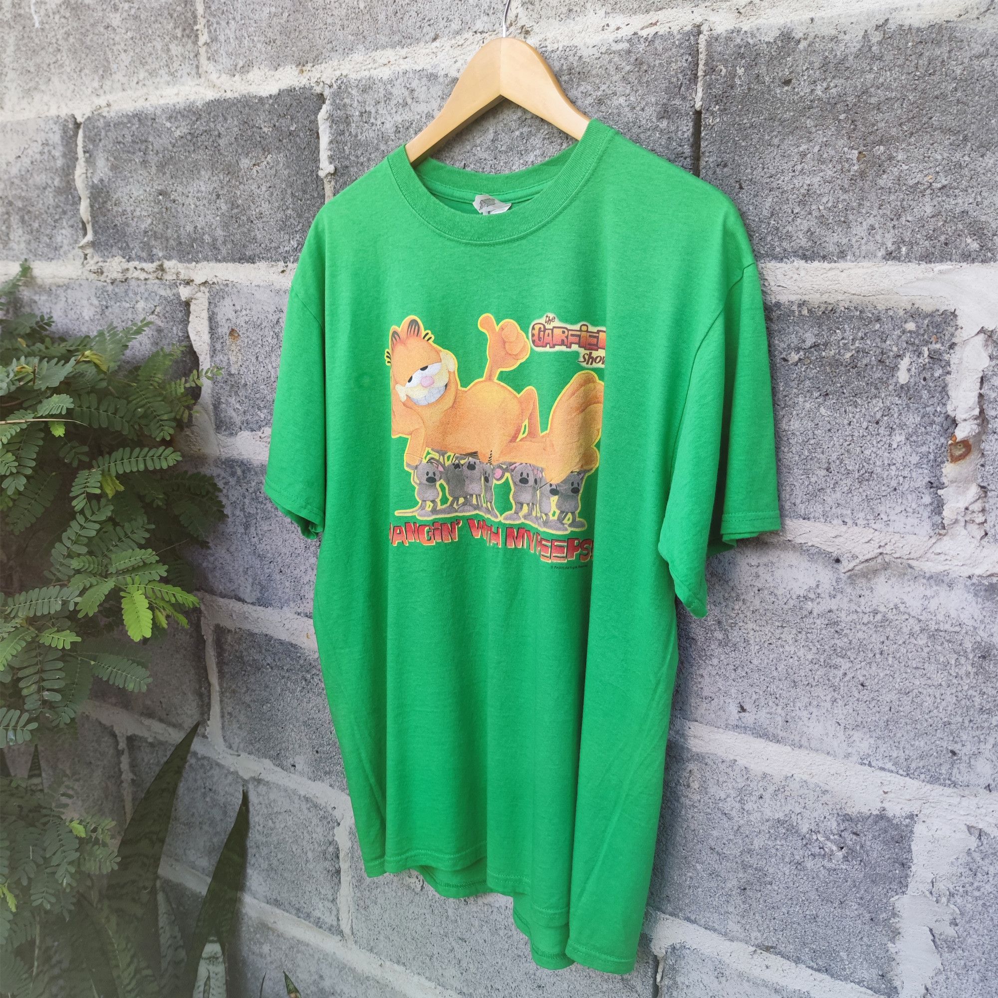 Vintage Vintage Y2K Gafield Hangin' Wiht My Peeps Graphic T-shirt Size US L / EU 52-54 / 3 - 6 Thumbnail