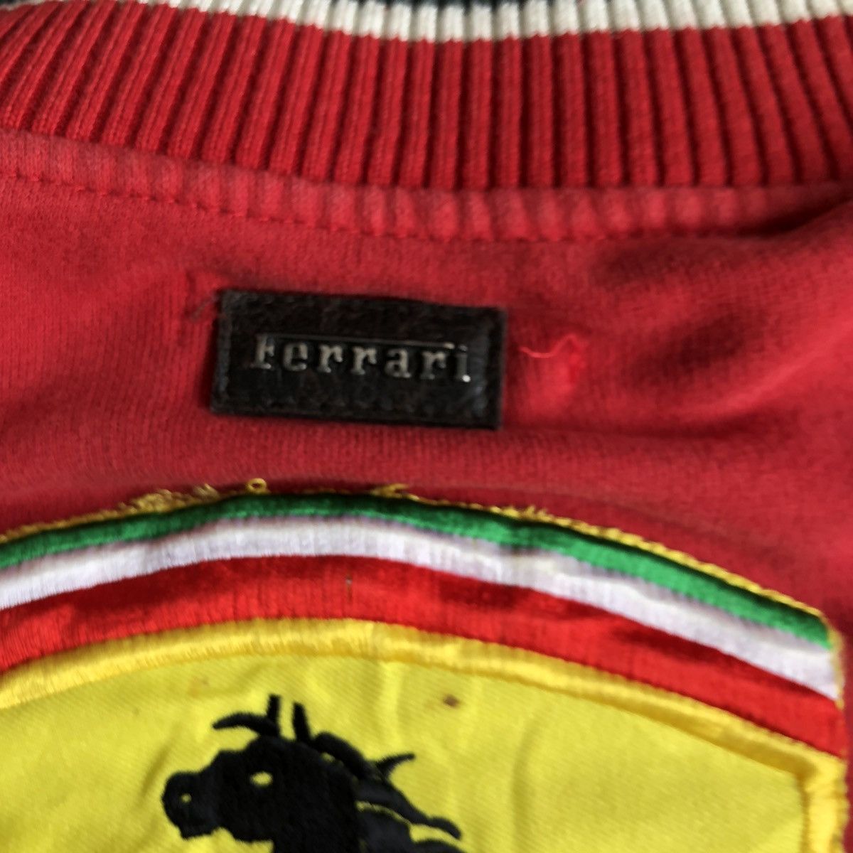 Ferrari × Vintage Vintage Ferrari Zipper Cotton Jacket Size US XL / EU 56 / 4 - 8 Thumbnail