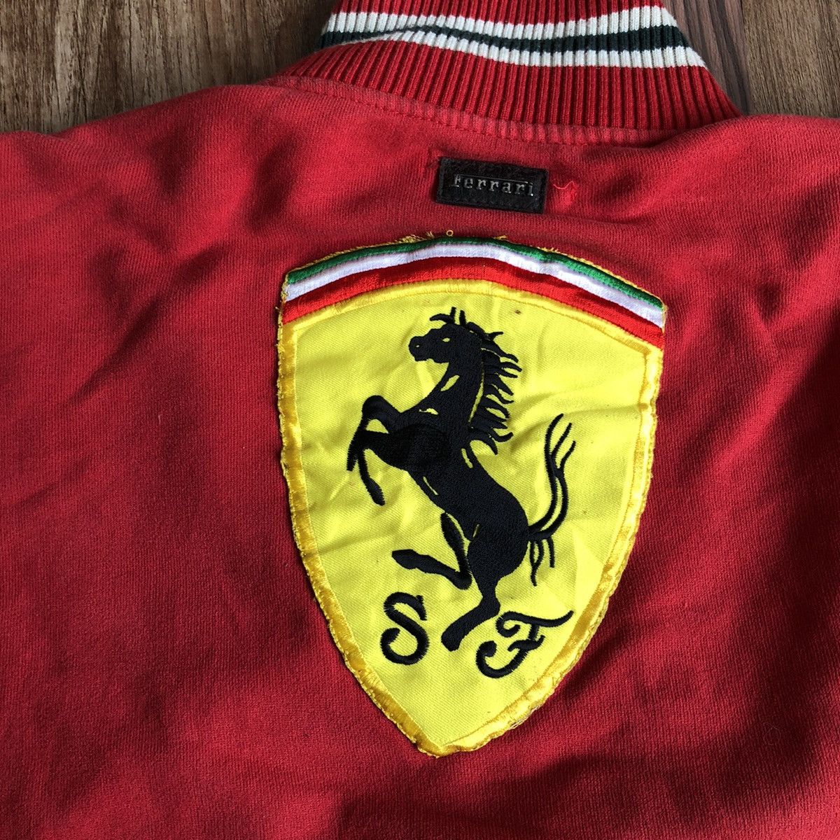 Ferrari × Vintage Vintage Ferrari Zipper Cotton Jacket Size US XL / EU 56 / 4 - 7 Thumbnail