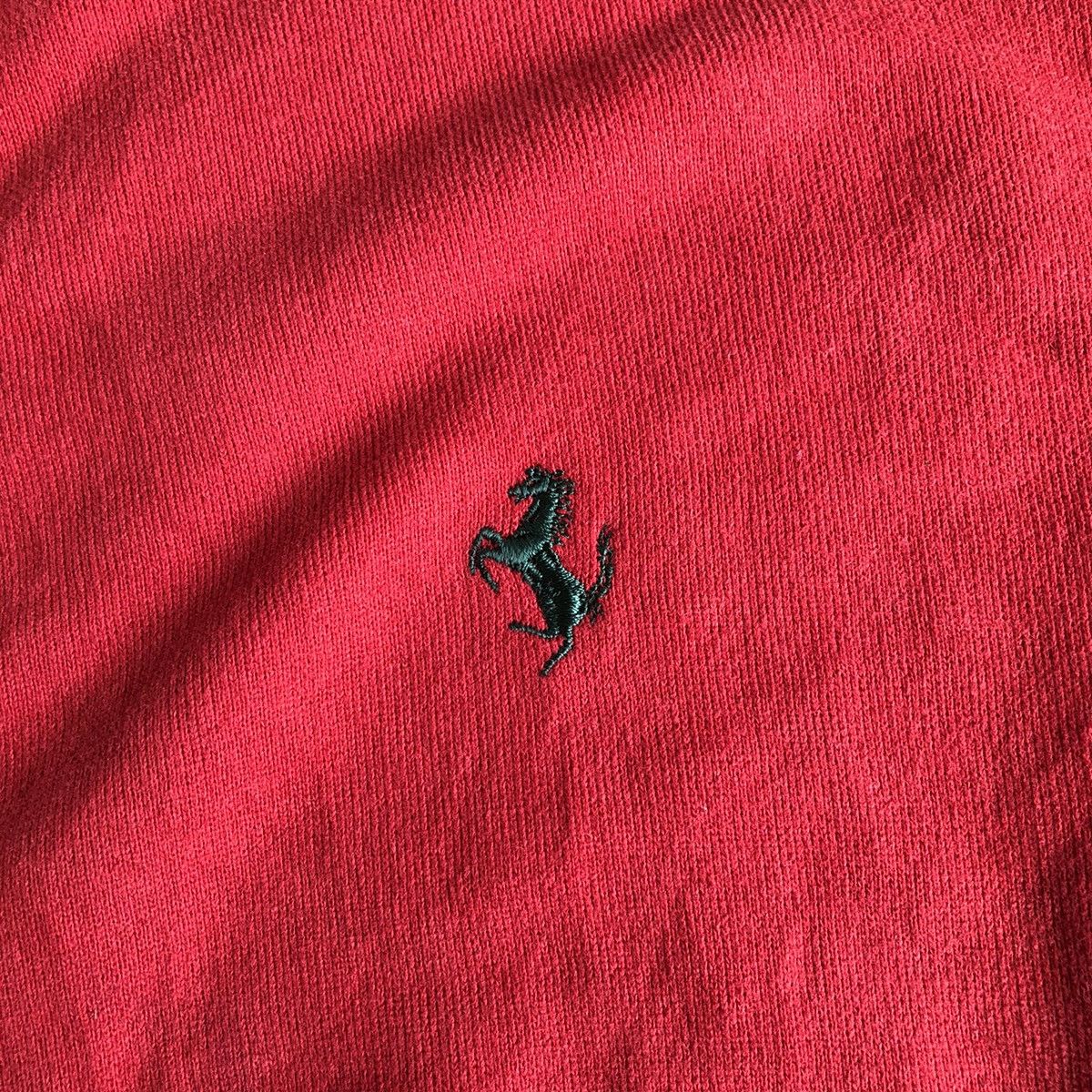 Ferrari × Vintage Vintage Ferrari Zipper Cotton Jacket Size US XL / EU 56 / 4 - 2 Thumbnail