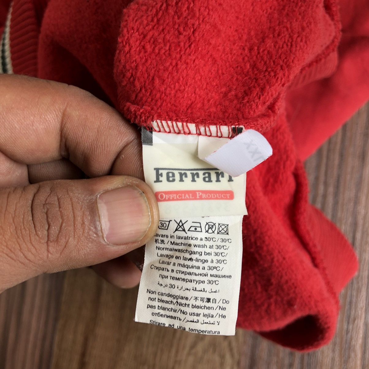 Ferrari × Vintage Vintage Ferrari Zipper Cotton Jacket Size US XL / EU 56 / 4 - 6 Thumbnail