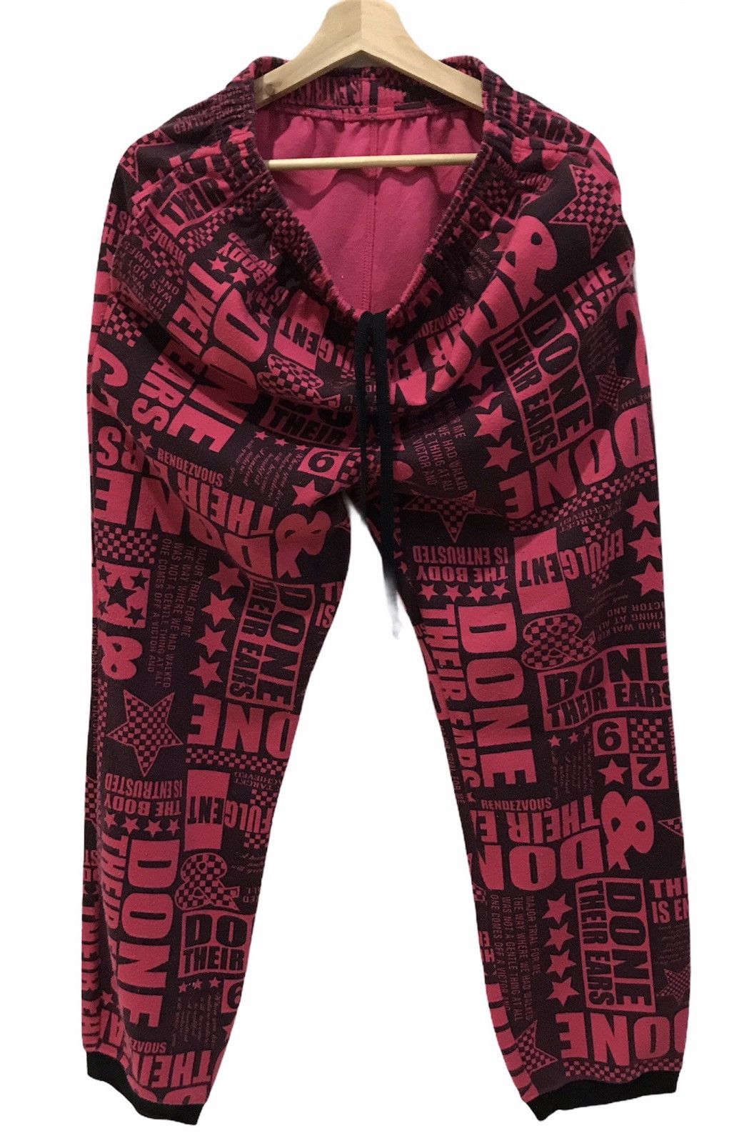 Hysteric Glamour × Japanese Brand 🇯🇵Japan Brand Zapatear Full Print Art Sweatpants Size US 30 / EU 46 - 4 Thumbnail