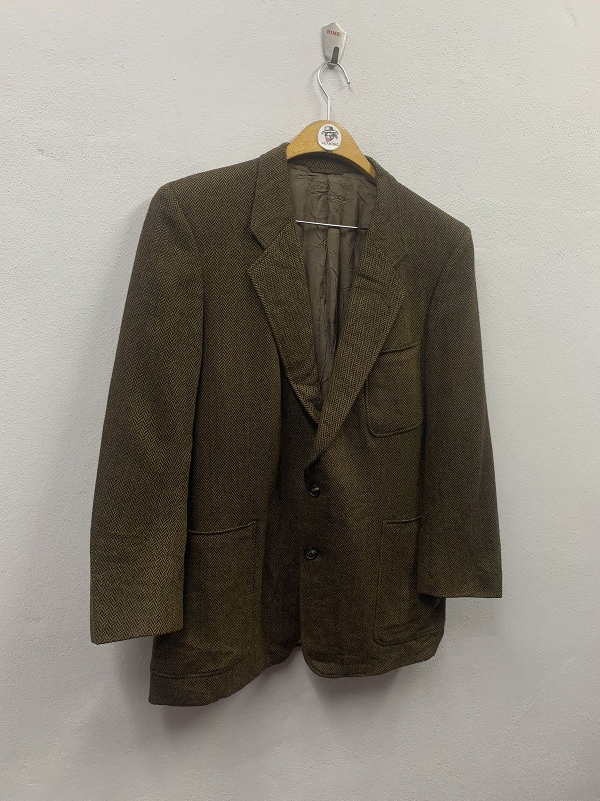 Christian Dior Monsieur Vintage Christian Dior Monsieur Suit Coat Blazer Size 42S - 2 Thumbnail