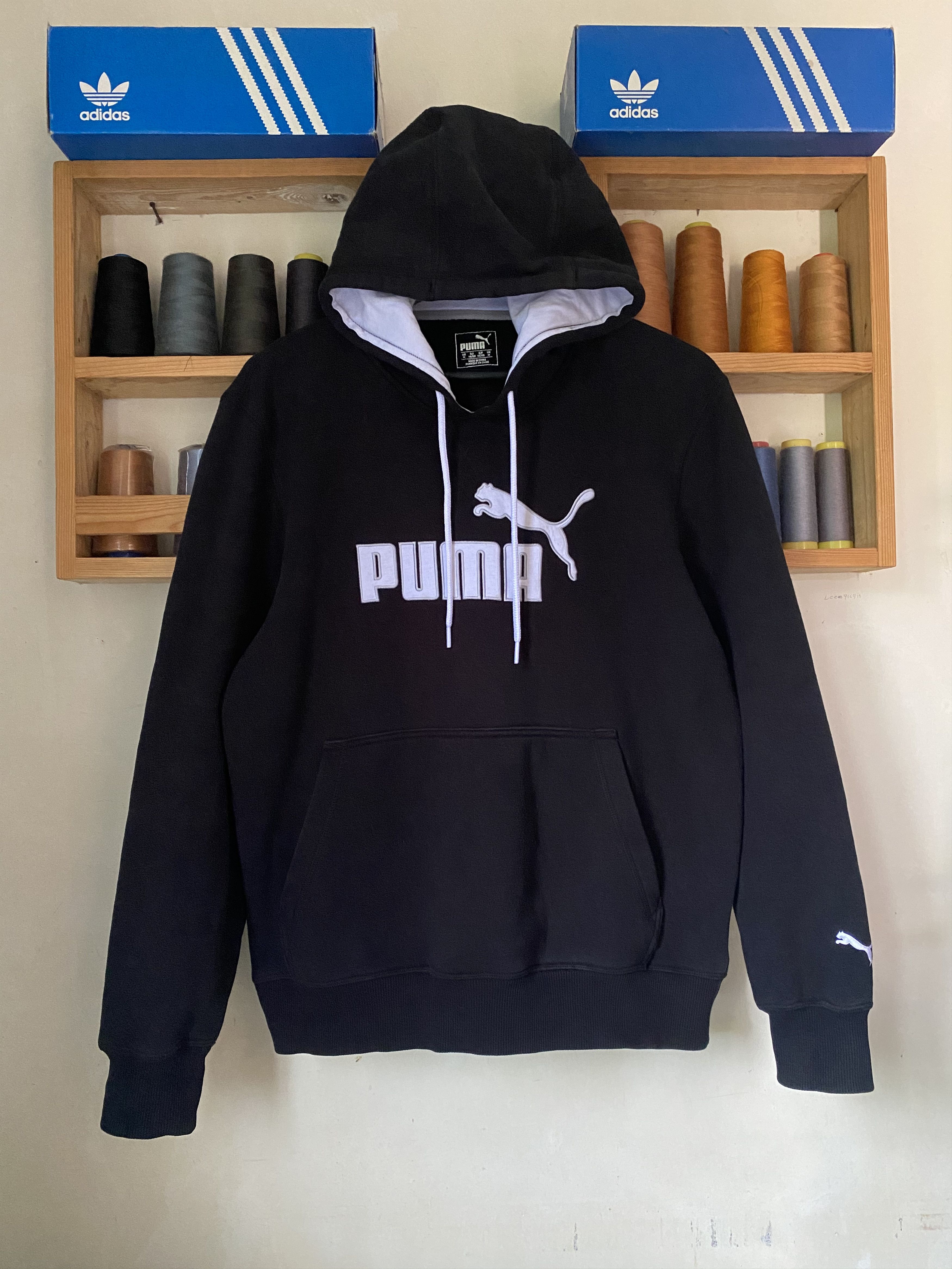 Puma Hoodie Embroidery Big Logo