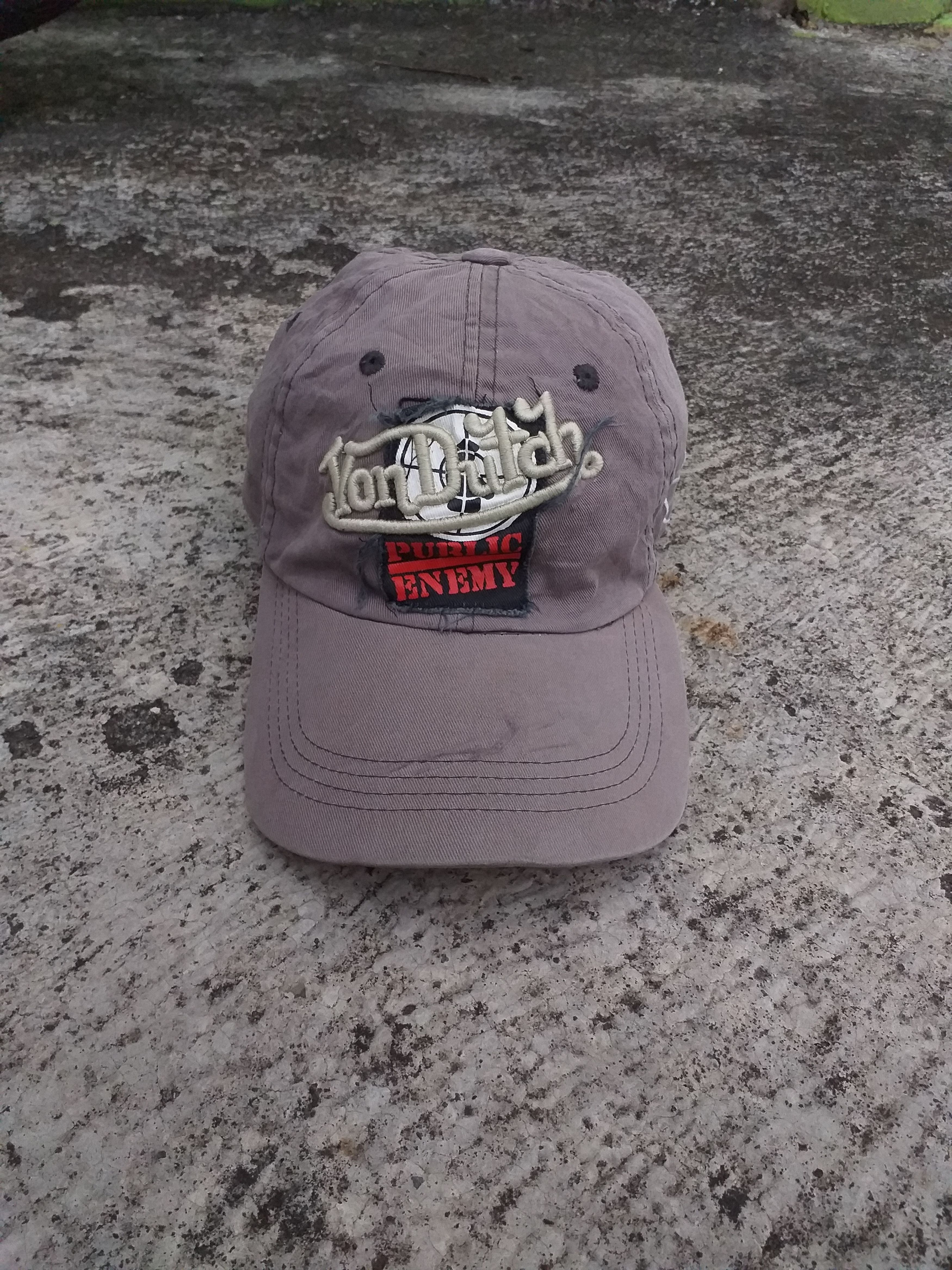 Public Enemy Rare item vintage 90s vondutch public enemy cap | Grailed