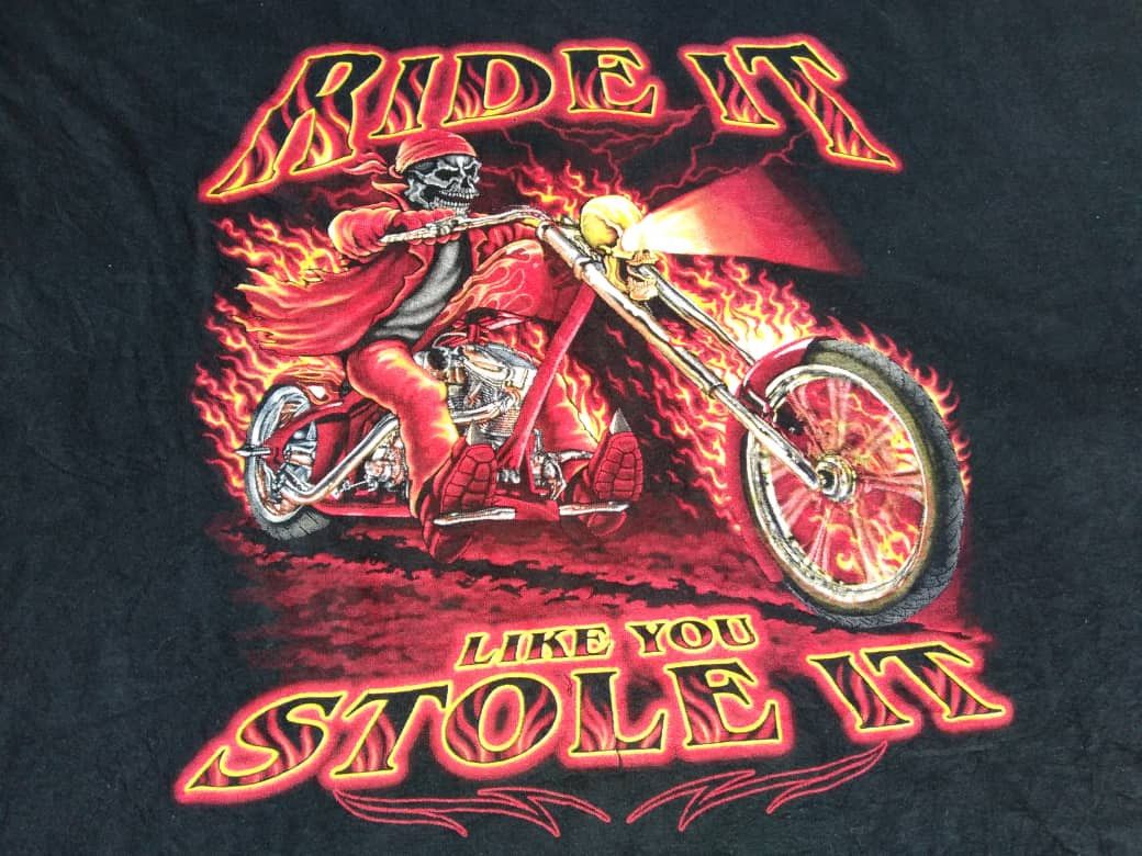 Indian Motorcycle × Japanese Brand Vintage Ride It Like You Stole Travis Scott Fashion Style Size US XL / EU 56 / 4 - 2 Thumbnail