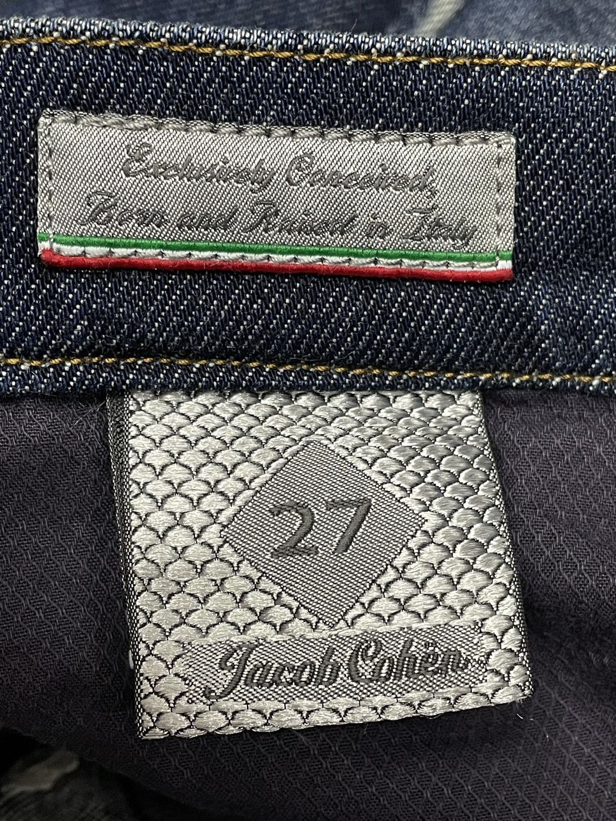 Jacob Cohen Vtg 80’s JACOB COHEN Limited Handmade Tailored Luxury Jeans Size US 28 / EU 44 - 15 Thumbnail