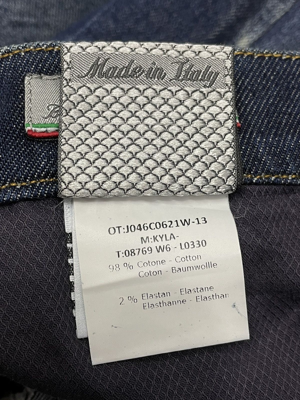 Jacob Cohen Vtg 80’s JACOB COHEN Limited Handmade Tailored Luxury Jeans Size US 28 / EU 44 - 16 Thumbnail
