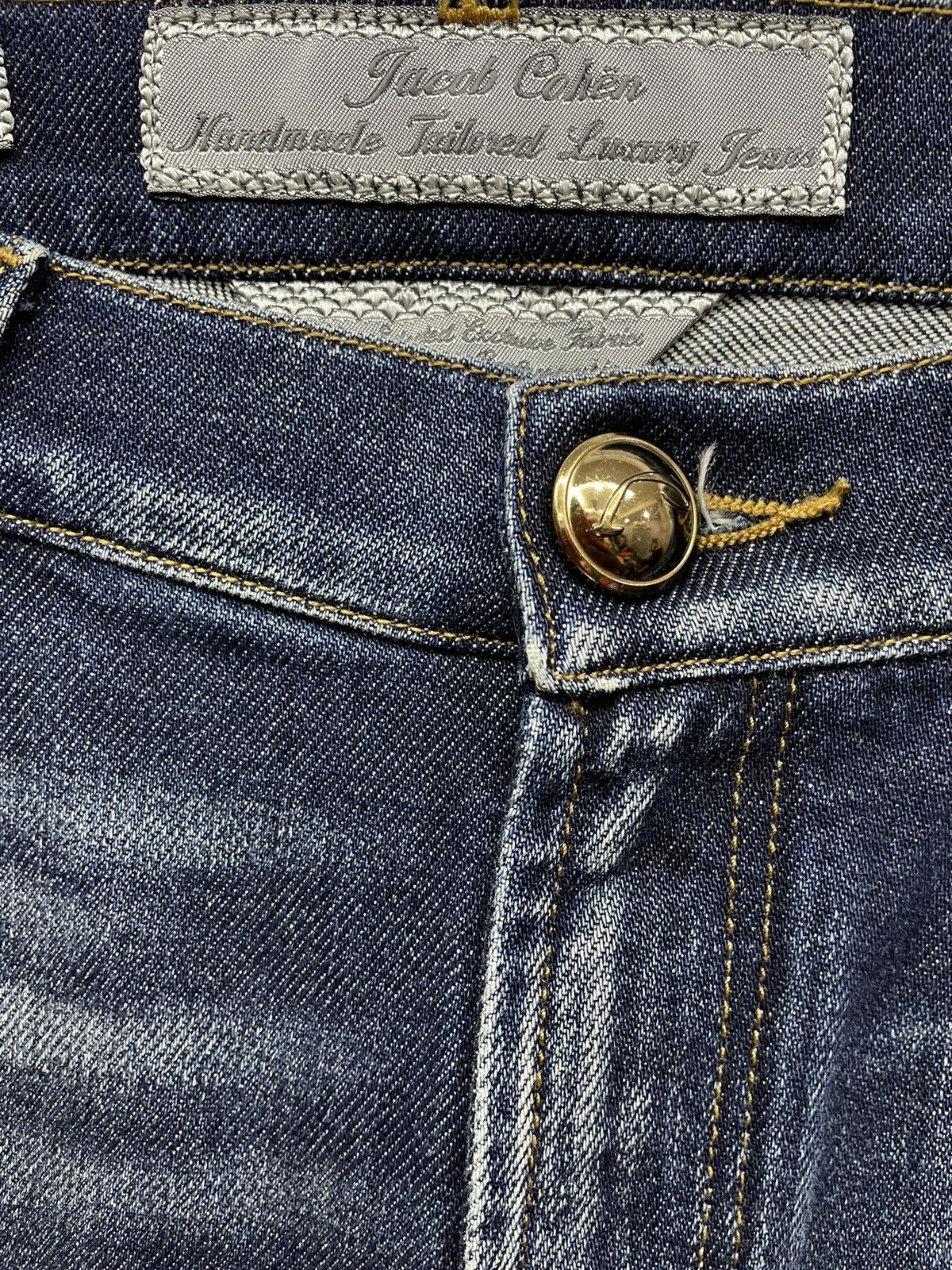 Jacob Cohen Vtg 80’s JACOB COHEN Limited Handmade Tailored Luxury Jeans Size US 28 / EU 44 - 3 Thumbnail