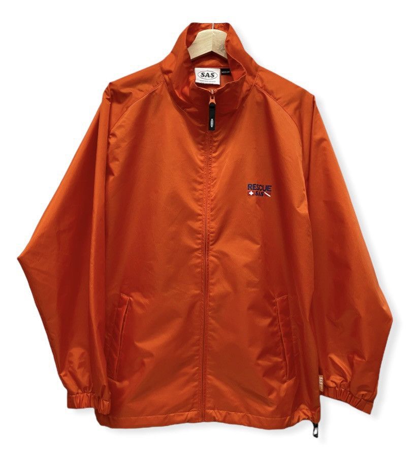 Japanese Brand × Ocean Current × Vintage 🔥Vintage 90’s SAS SCUBA Rescue Spirit Nylon Jacket Size US M / EU 48-50 / 2 - 3 Thumbnail