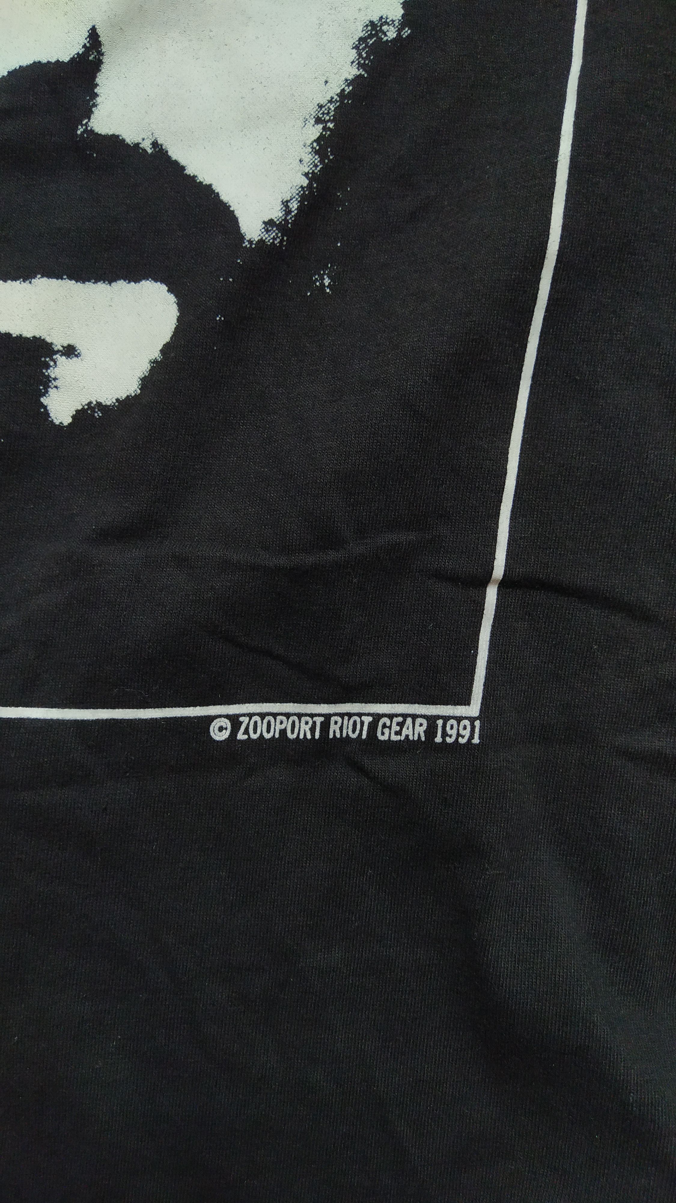Vintage Charles Manson Vintage Zooport Riot Gear 1991 T