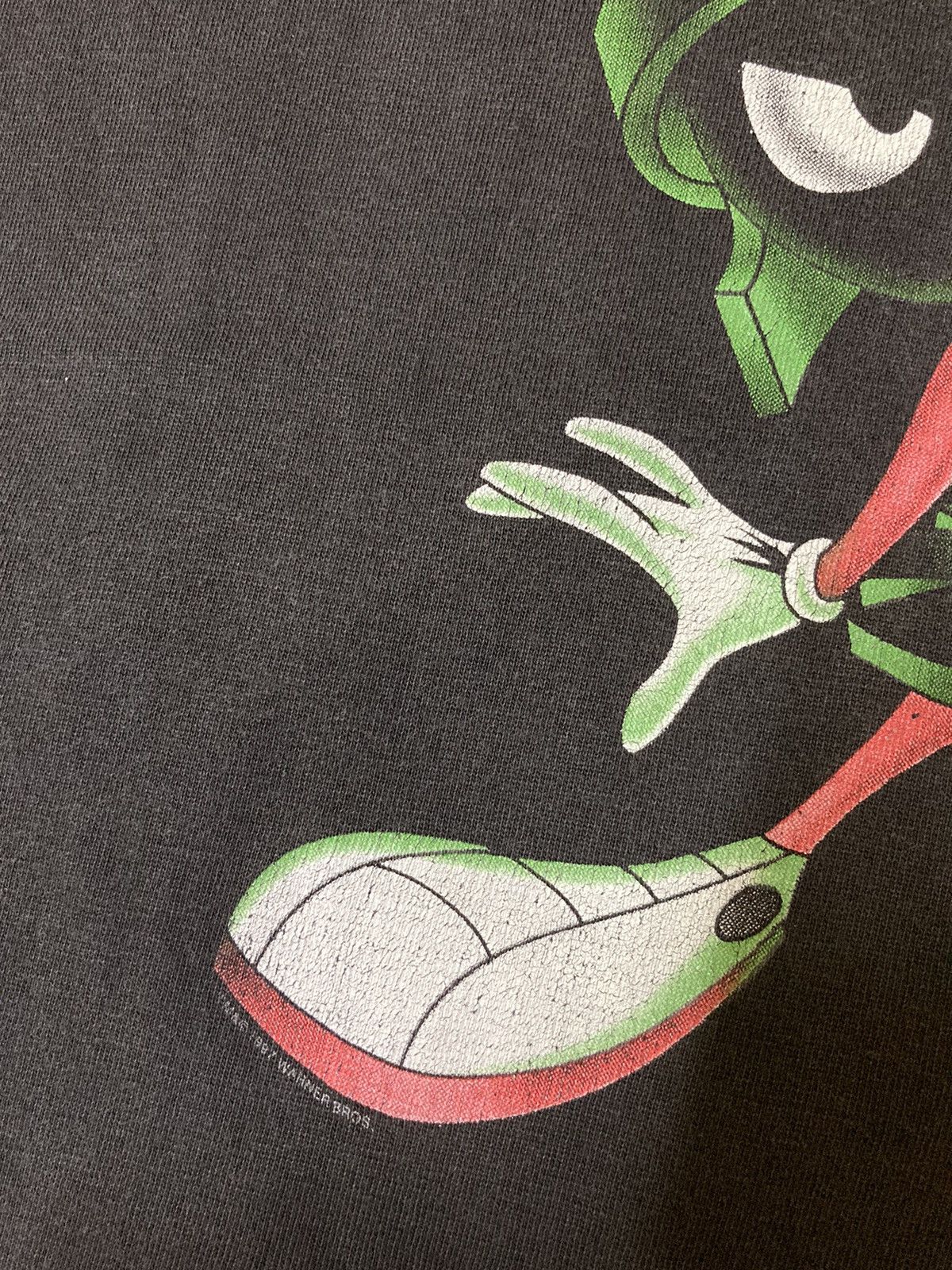 Warner Bros Vintage 90’s Marvin the Martian tee Size US XL / EU 56 / 4 - 7 Thumbnail