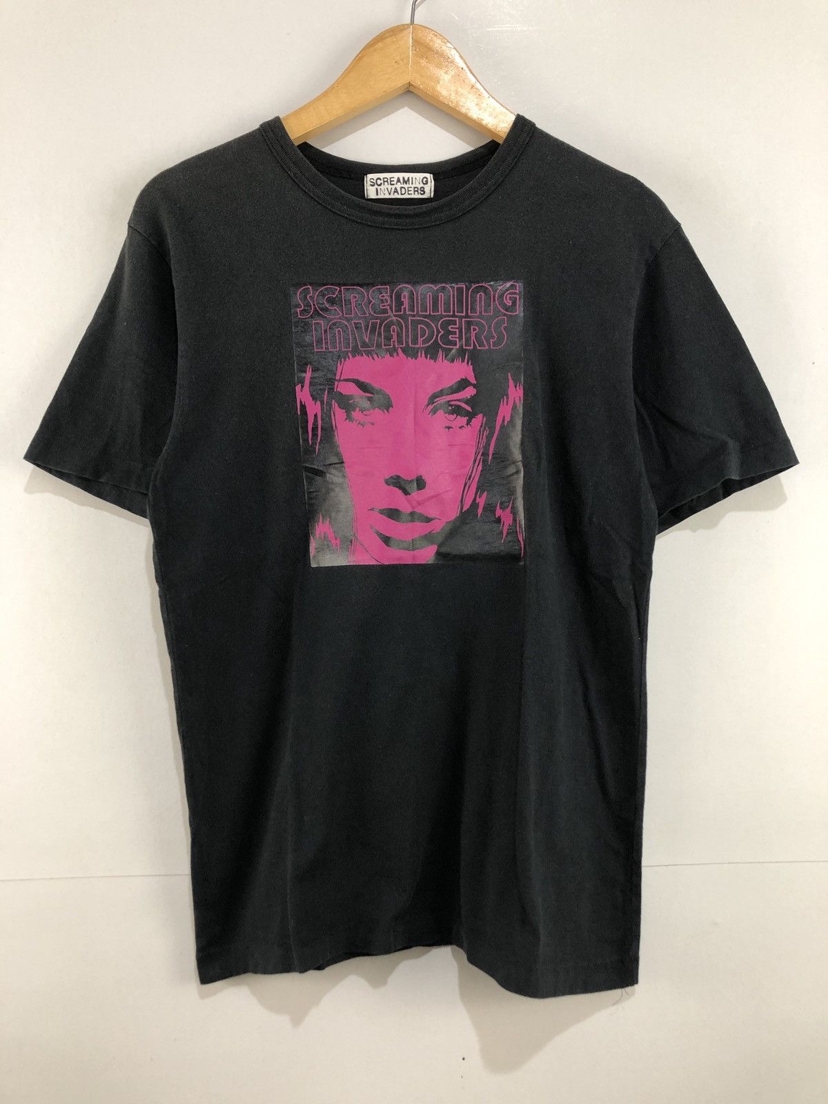 Tシャツ・カットソー NOT4NERD Scream TShirts Dark Pink TS097DPK 낫포너드(NOT4NERD) Scream T-Shirts - Dark Pink - 사이즈