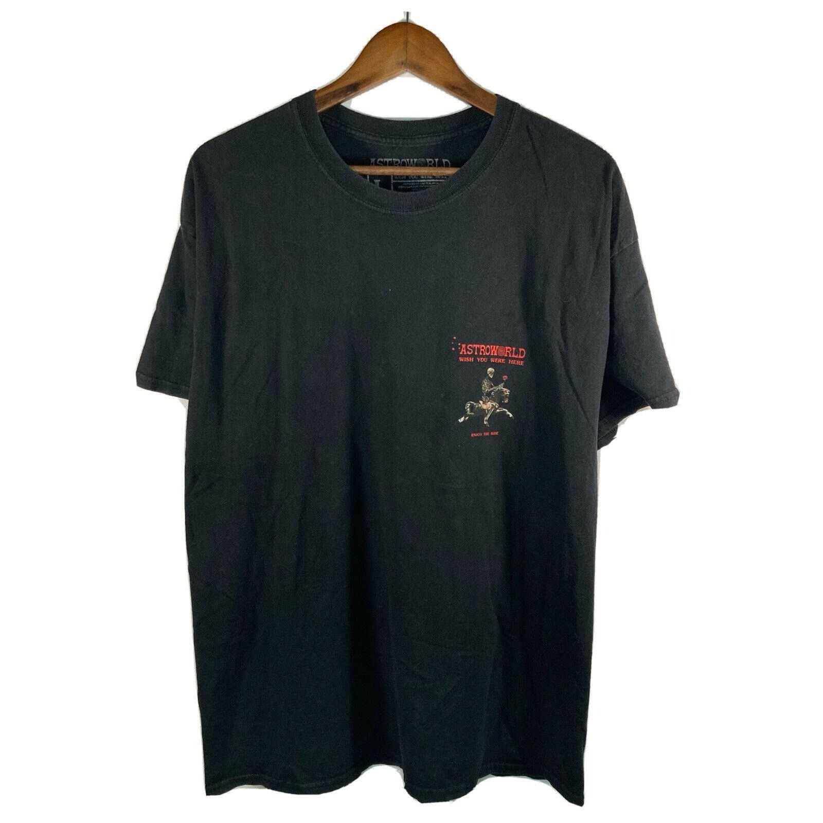 Travis Scott Astroworld Wish You Were Here Shirt Enjoy The Ride Travis Size US L / EU 52-54 / 3 - 1 Thumbnail