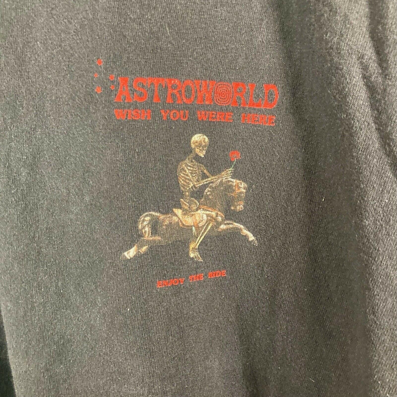 Travis Scott Astroworld Wish You Were Here Shirt Enjoy The Ride Travis Size US L / EU 52-54 / 3 - 5 Thumbnail