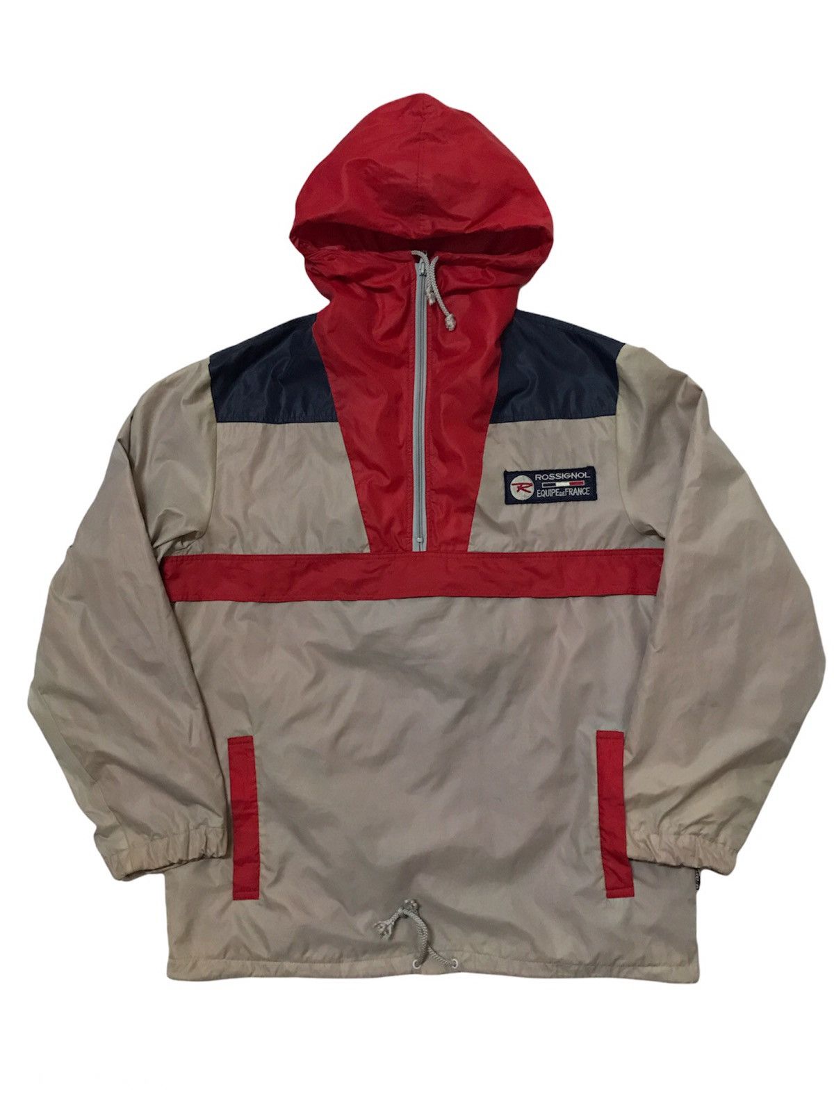 image of Ski x Vintage Rossignol Equipe De France Anorak Jacket, Men's (Size XL)