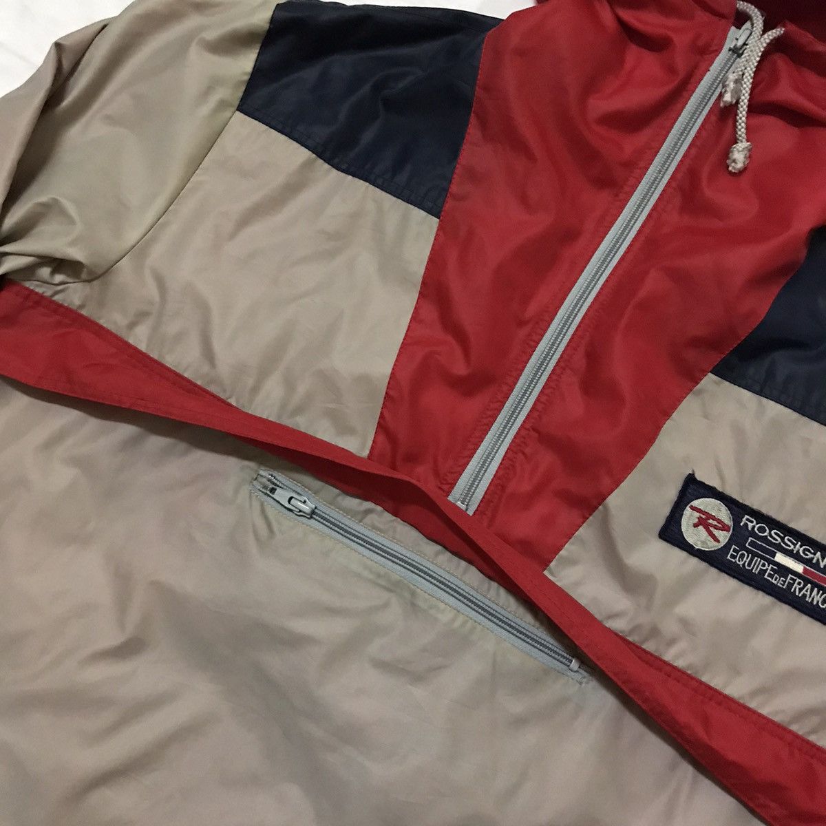 Vintage Vintage Rossignol Equipe de France Anorak Jacket Size US XL / EU 56 / 4 - 4 Thumbnail