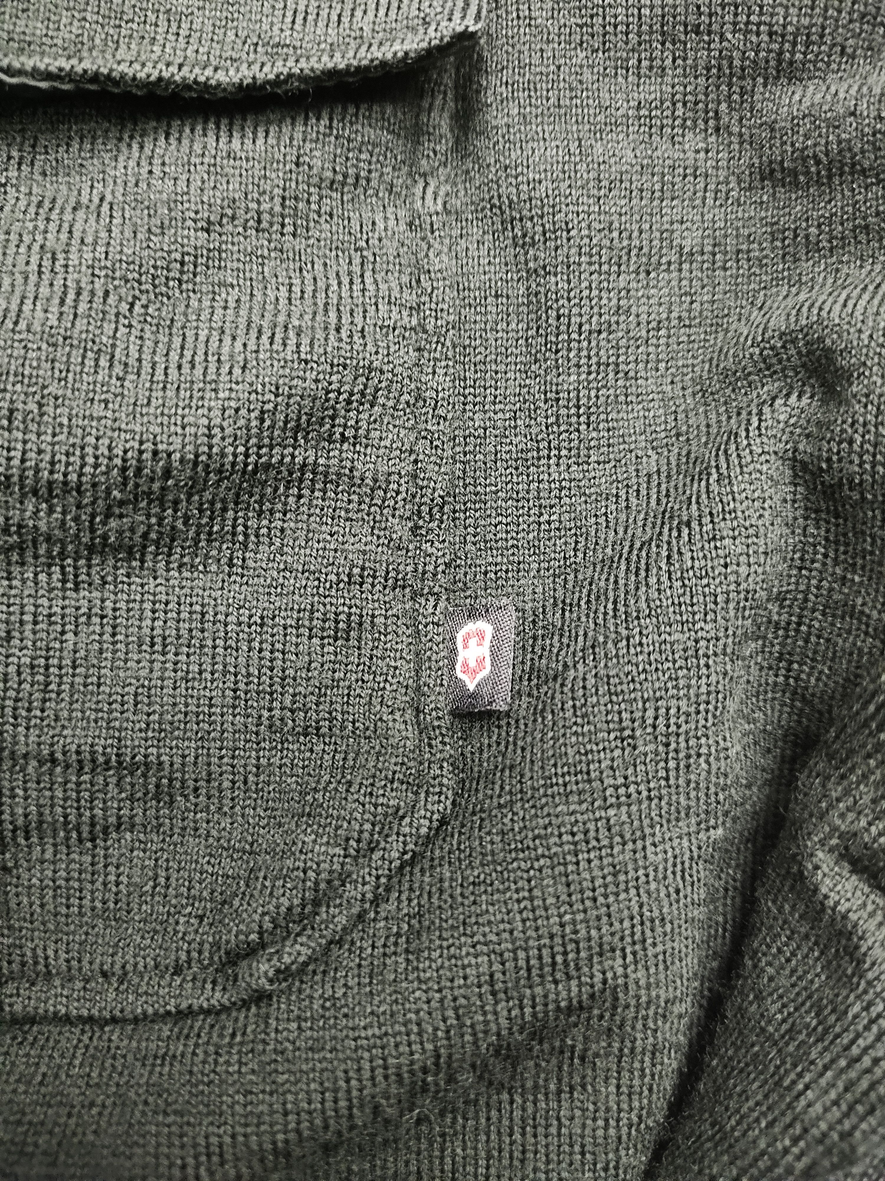 Victorinox Victorinox Wool Half Zipper long sleeve polo Shirt Size US XL / EU 56 / 4 - 4 Thumbnail