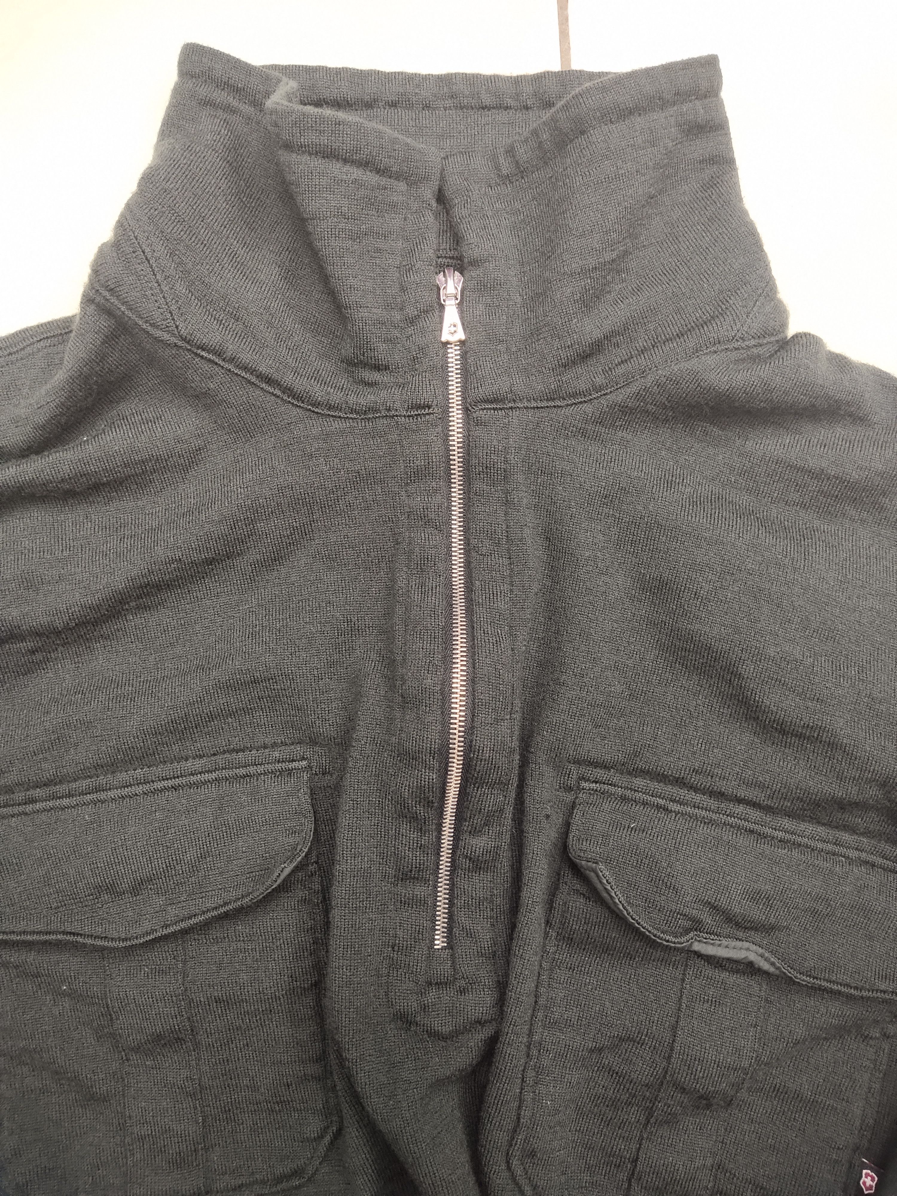 Victorinox Victorinox Wool Half Zipper long sleeve polo Shirt Size US XL / EU 56 / 4 - 6 Thumbnail